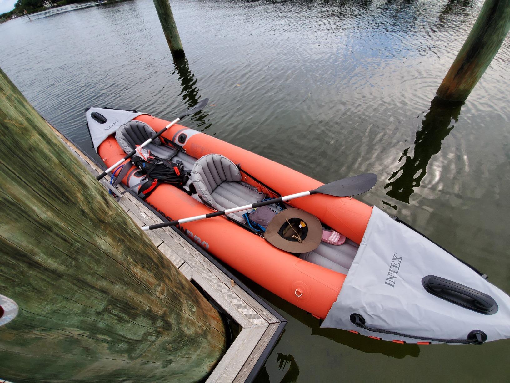 INTEX 68309EP Excursion Pro K2 Inflatable Kayak Set customer photo 2