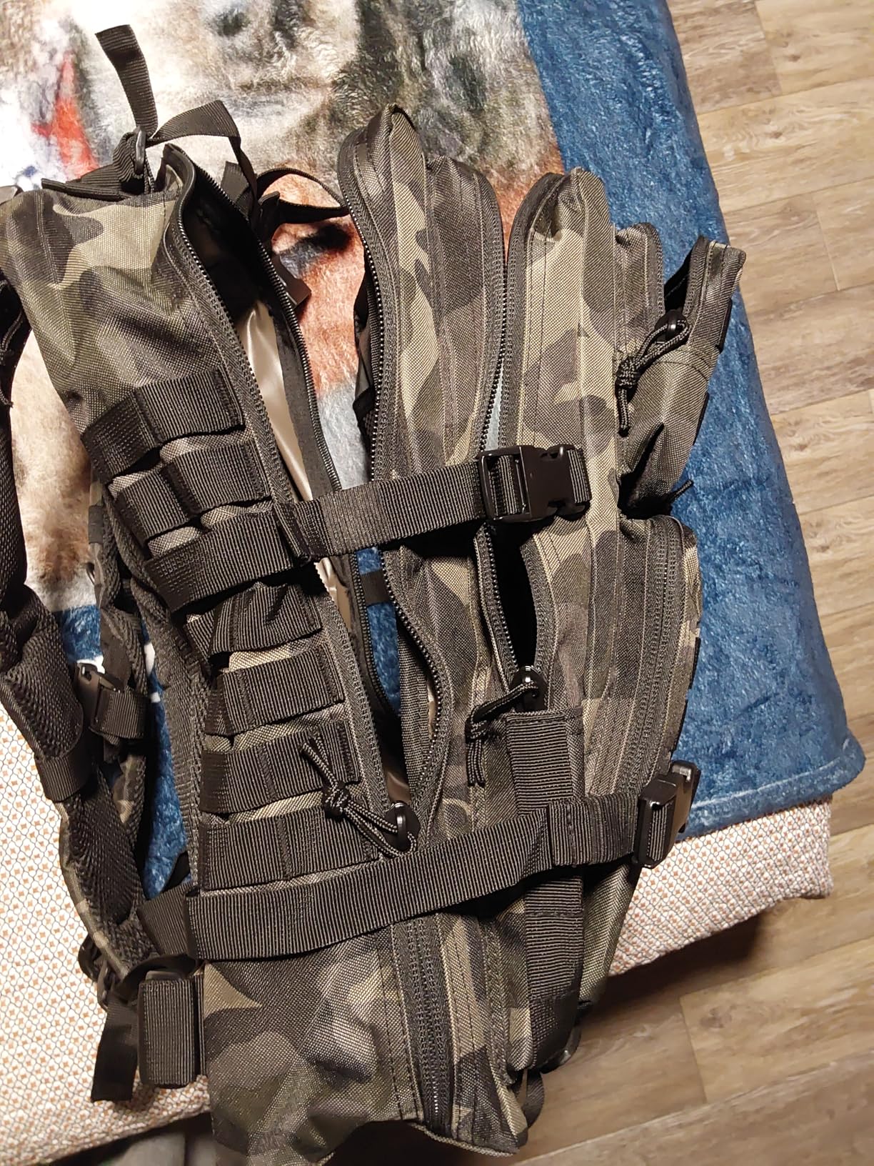Hannibal Tactical MOLLE Assault Pack, Tactical Backpack Military Army Camping Rucksack, 3-Day Pack customer photo 2