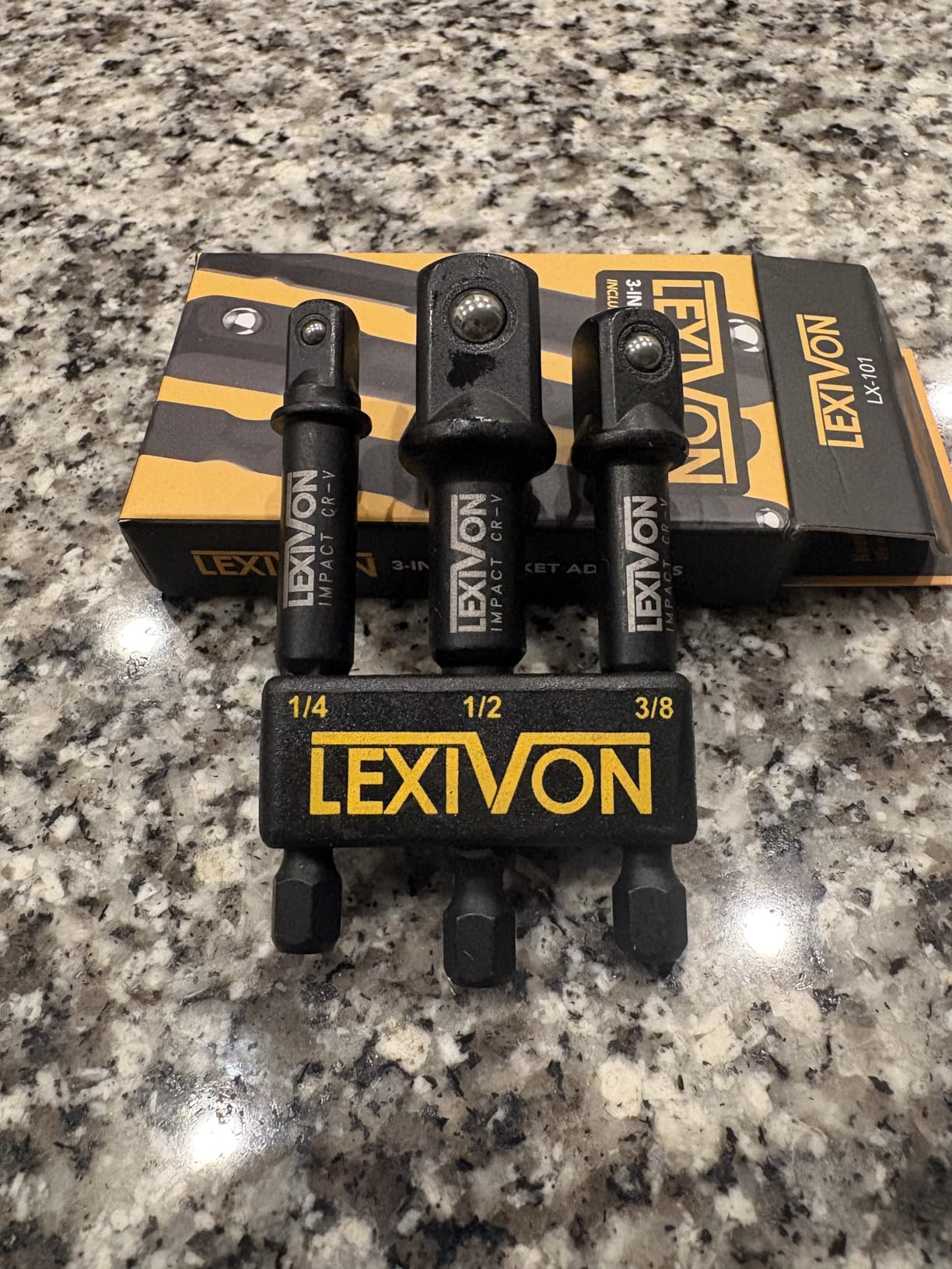 LEXIVON Master HEX Bit Socket Set, Premium S2 Alloy Steel | Complete 32-Piece, SAE and Metric Set | Enhanced Storage Case (LX-144) customer photo 2