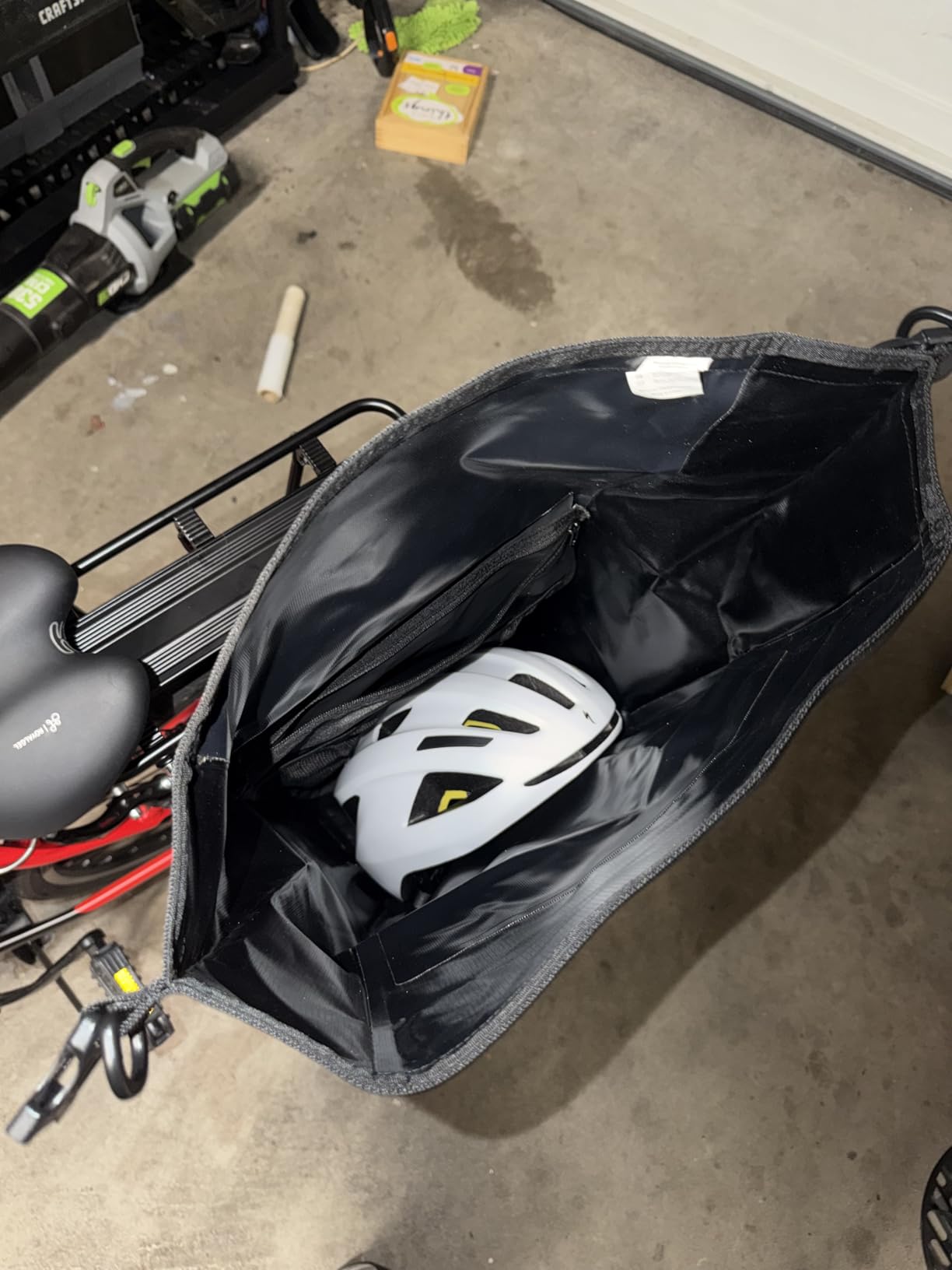 Rhinowalk Bike Bag Waterproof Bike Pannier Bag for Bicycle Cargo Rack Saddle Bag Shoulder Bag Laptop Pannier Rack Bicycle Bag Professional Cycling Accessories customer photo 2