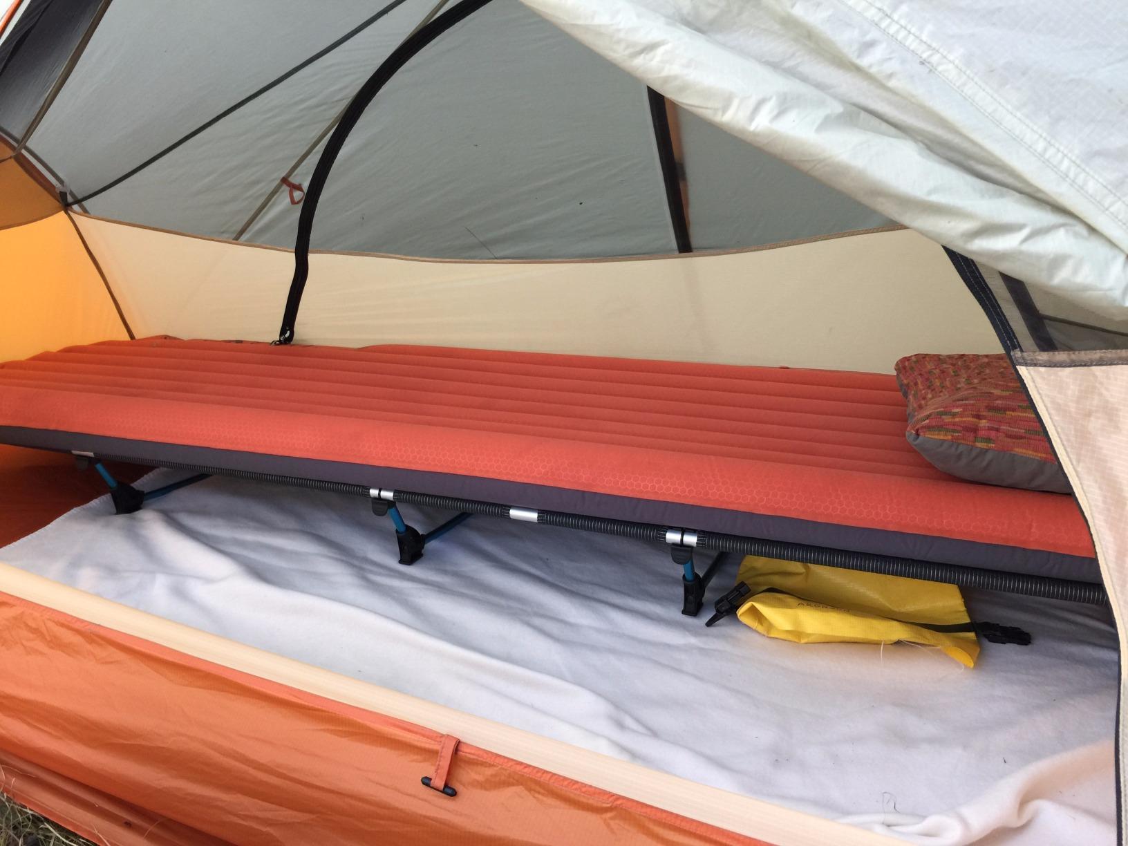Helinox Lite Cot Ultra-Light, Portable Camping Cot, Compact, Collapsible, Backpacking, Foldable Camping Bed customer photo 2