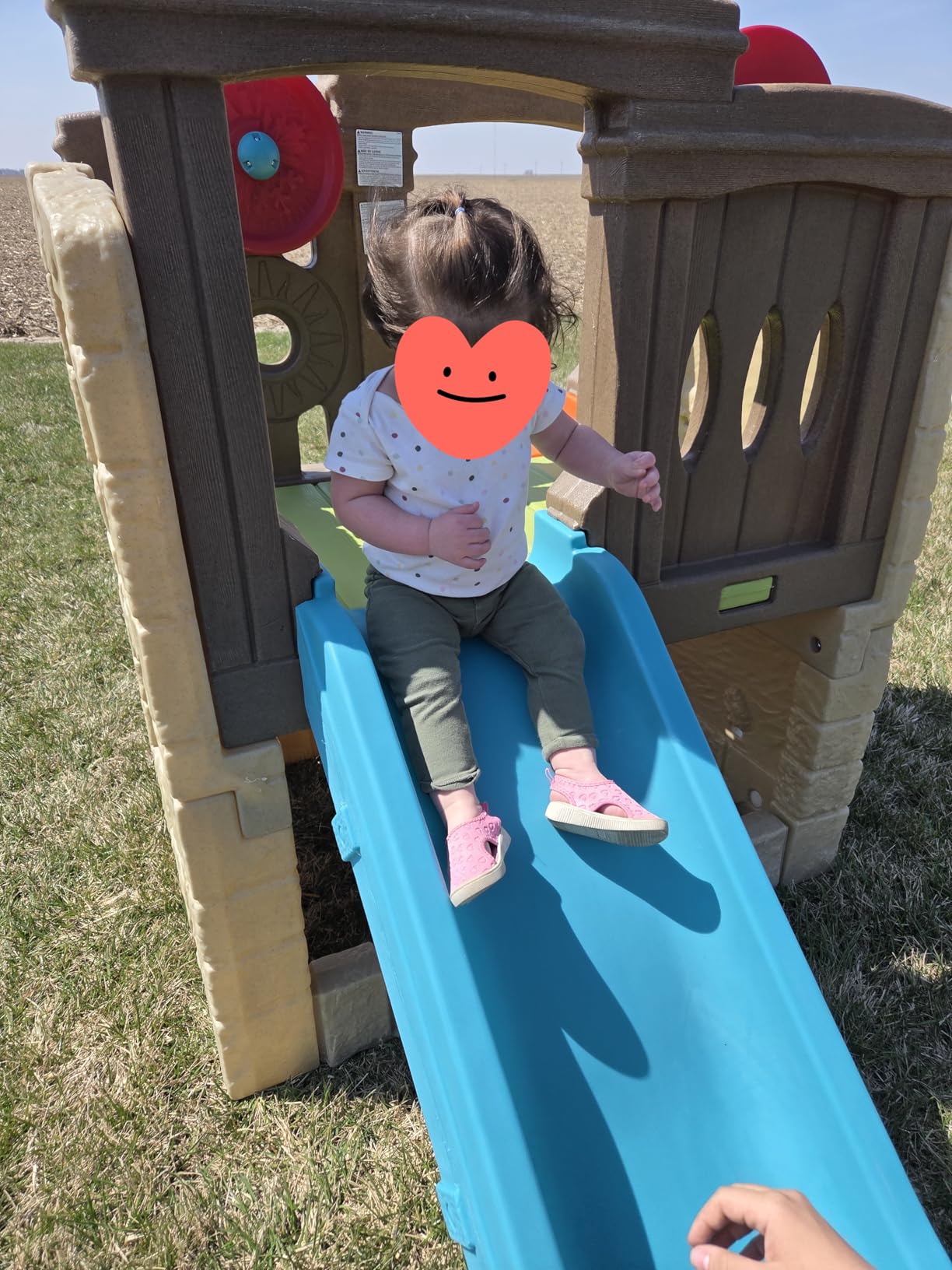 Step2 Woodland Climber II Kids Playset, Ages 2-6 Years Old, Toddler Slide and Climbing Wall, Outdoor Playground for Backyard customer photo 1