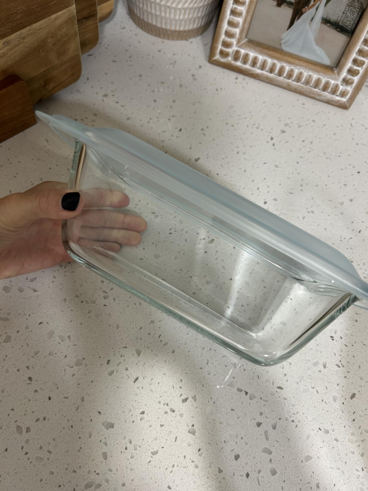 OXO Good Grips Glass Loaf Pan with Lid customer photo 2