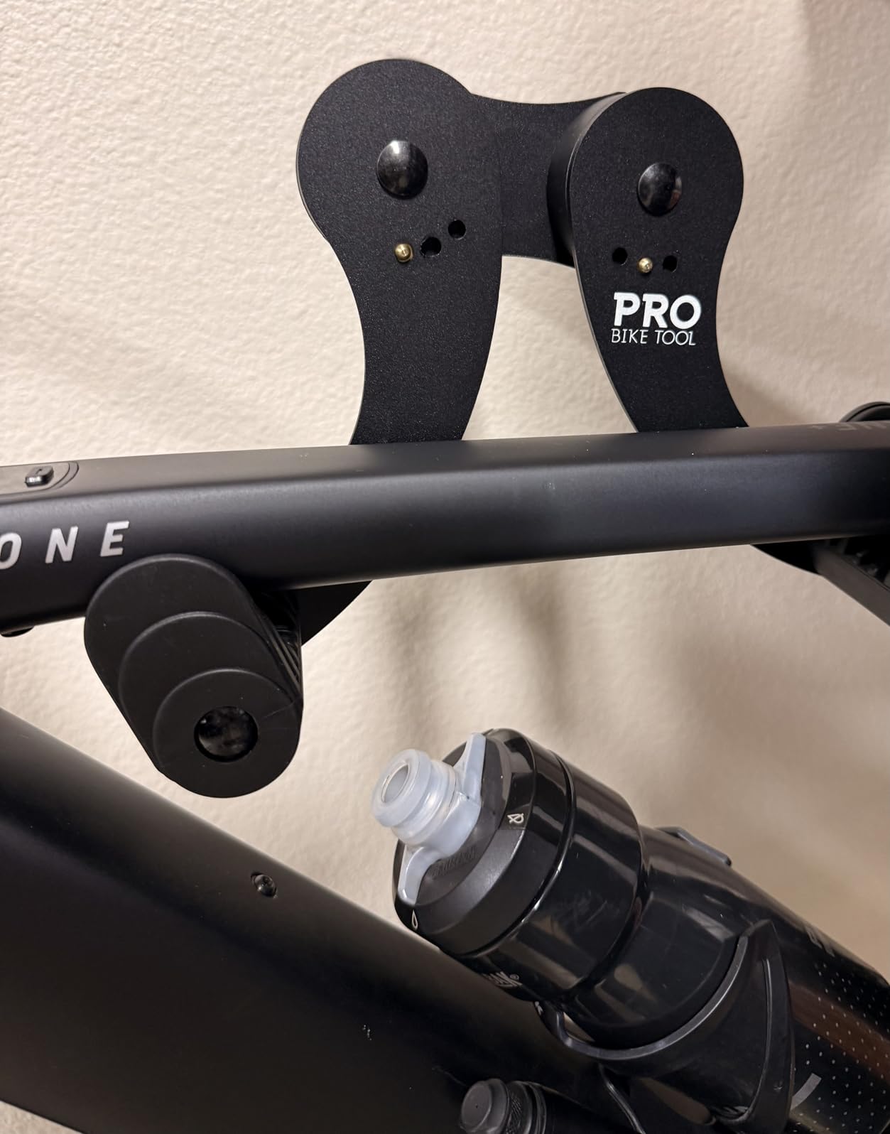 PRO BIKE TOOL Bike Wall Mount - Bike Rack for Garage Wall Mount - Horizontal Bike Storage Rack for Indoor Bicycle Storage - Wall Mounted Bike Hanger for Road, Mountain & Hybrid Bikes customer photo 2