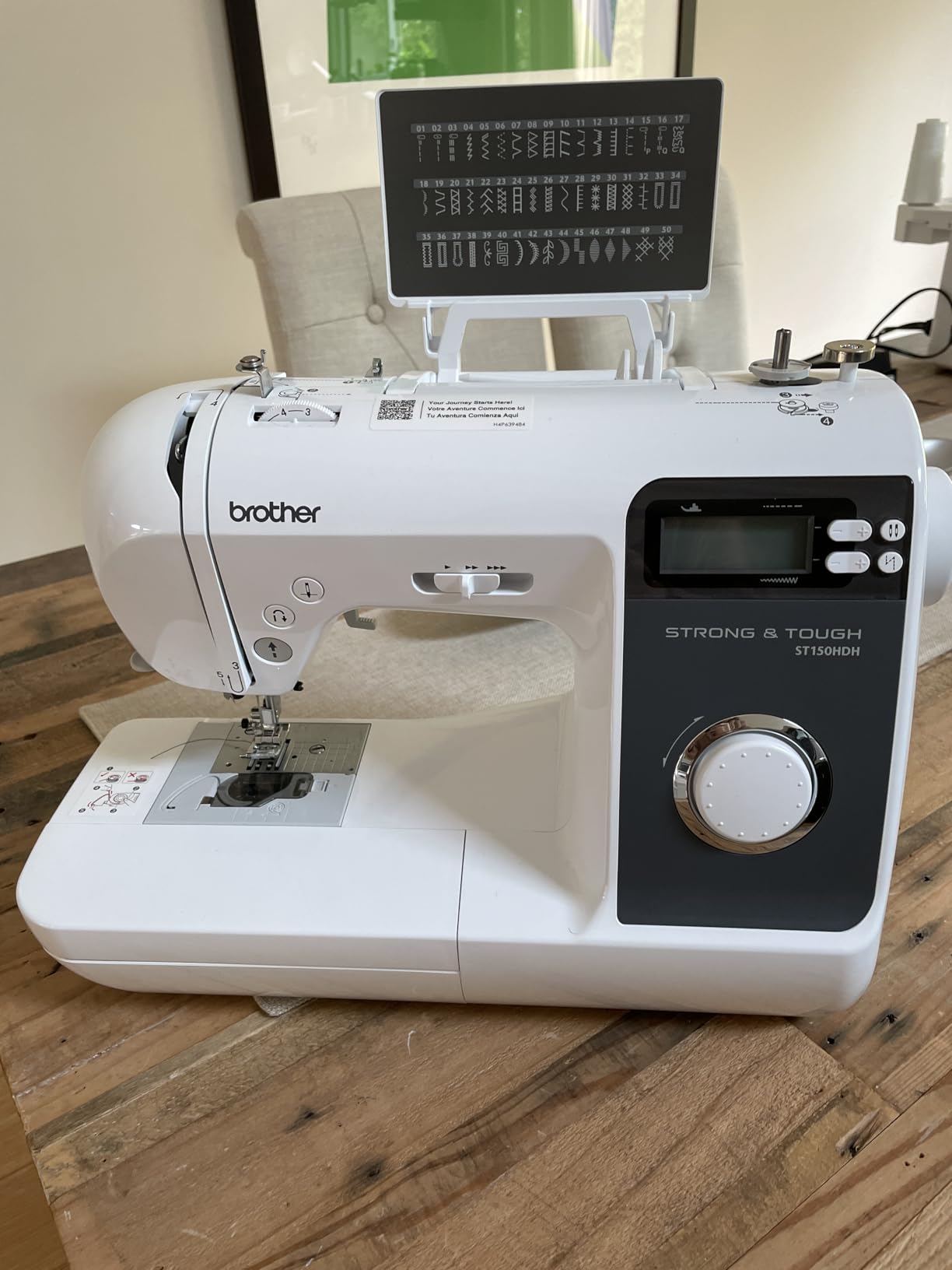 Brother ST150HDH Strong and Tough Sewing Machine 50 Stitches customer photo 1