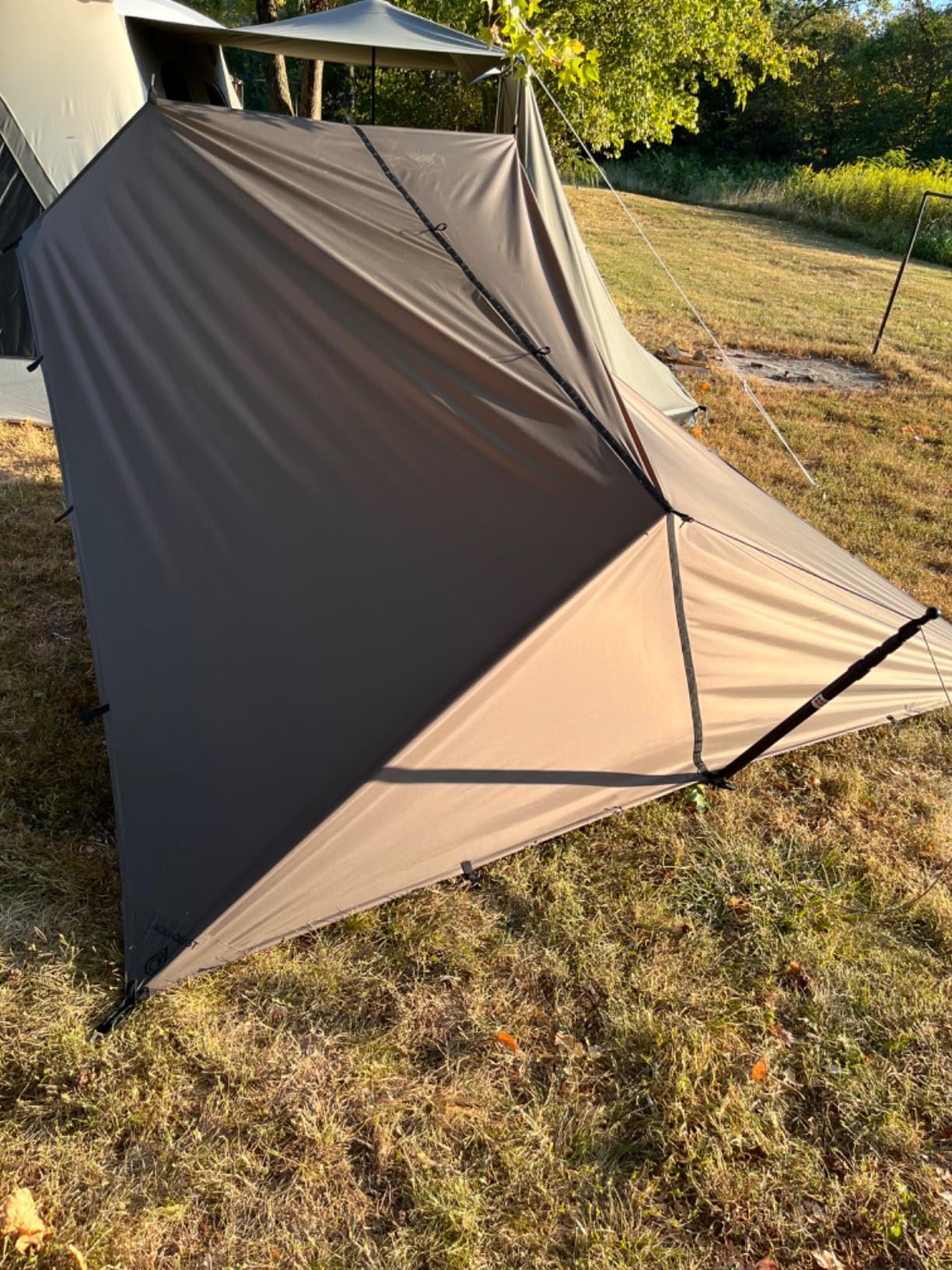 AquaQuest Defender Tarp - Heavy-Duty Waterproof (20,000 mm) Seam-Taped Rain Fly for Camping, Bushcraft & Survival customer photo 2