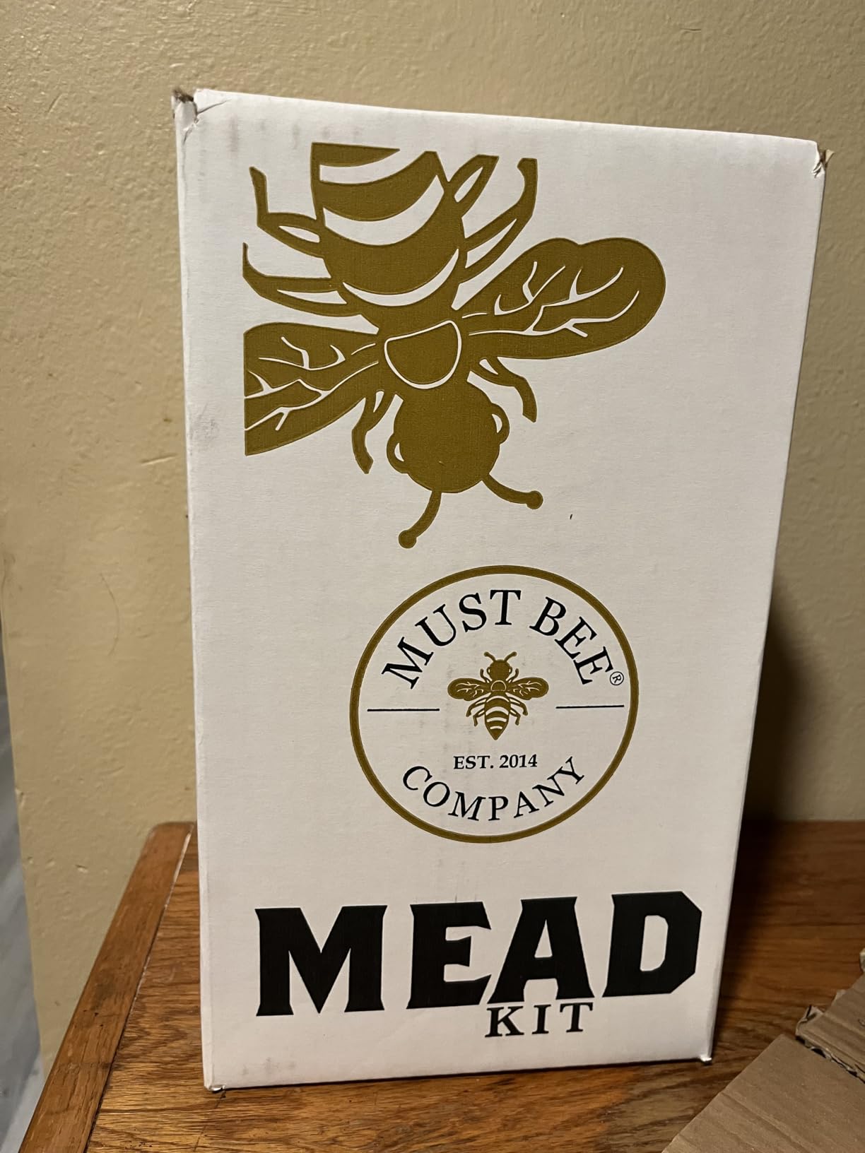 Mead Making Kit - 1 Gallon Mead Kit to Make Your Own Honey Wine with Reusable Equipment - Brew a Delicious Metheglin Style Mead with Must Bee Company - Starter Kit Includes Yeast, Nutrients and Spices customer photo 1