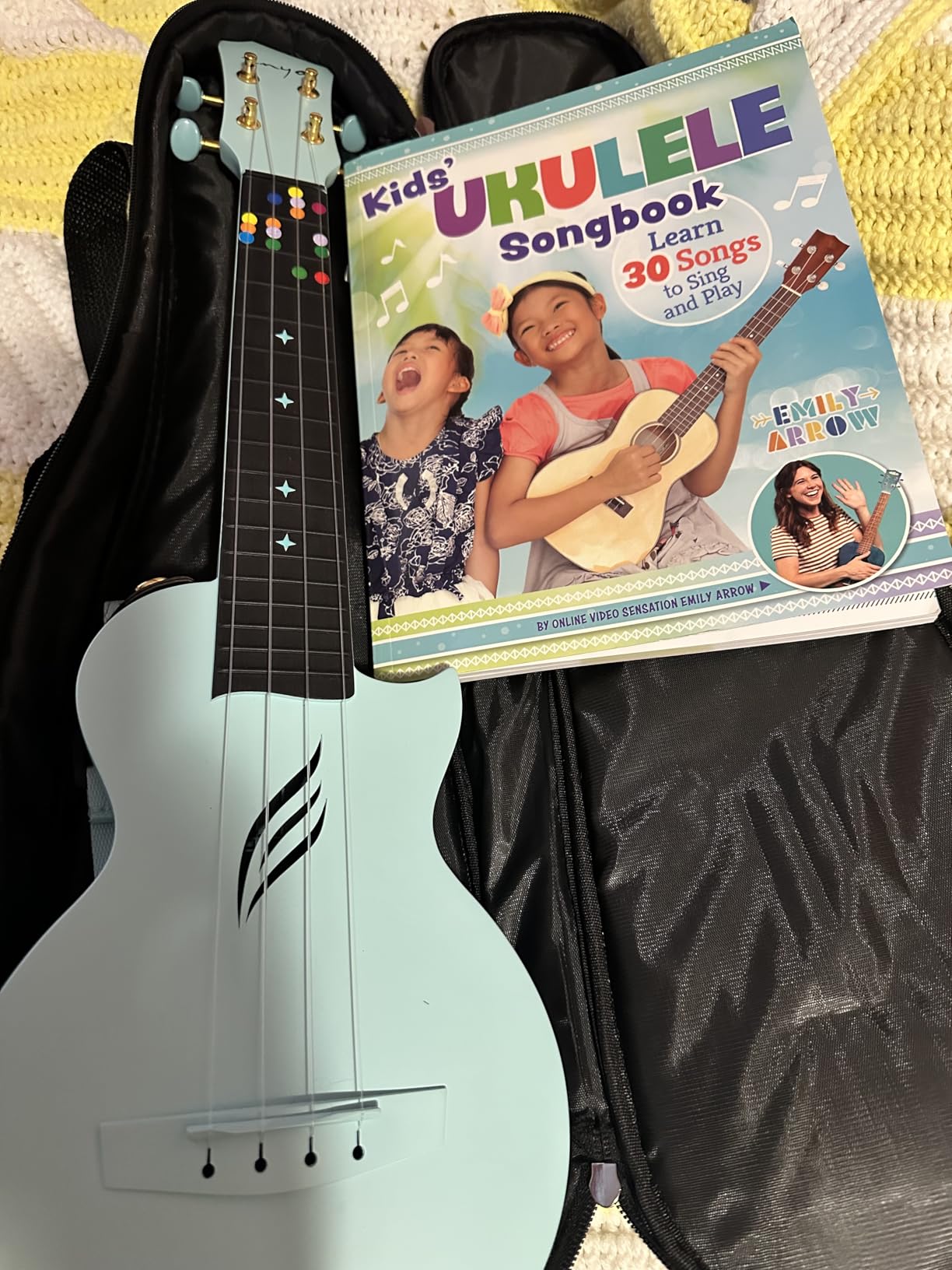 Enya NOVA U 23-Inch Carbon Fiber Concert Travel Ukulele, Black - Waterproof Body, Resists Humidity, Heat and Cold, Lightweight 1.25 lb, for Adults and Beginners, with Case, Strap, Capo, Strings customer photo 2