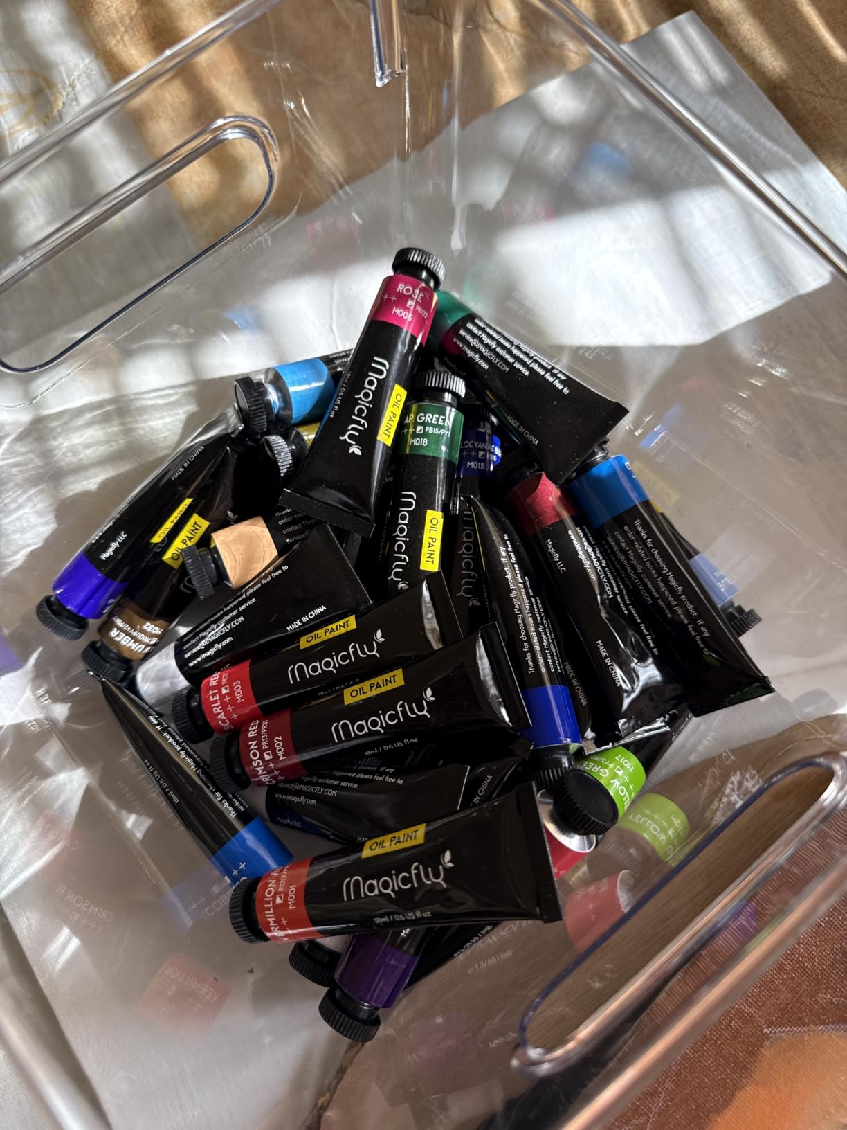 Magicfly Oil Paint, 40pcs Rich Pigments customer photo 1