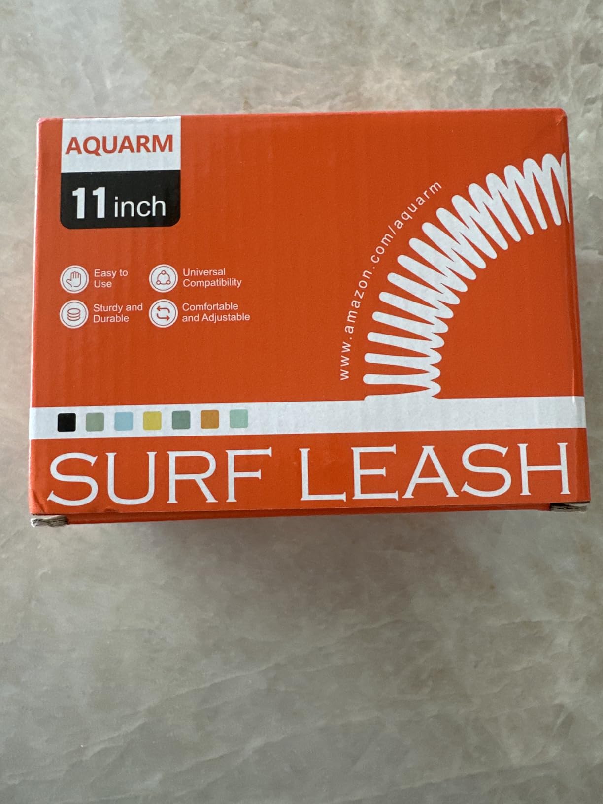 Premium Coiled Surfboard Leash, 11 feet SUP Leash Leg Rope, Stand Up Paddle Board Leash for All Types of Surfboards customer photo 1