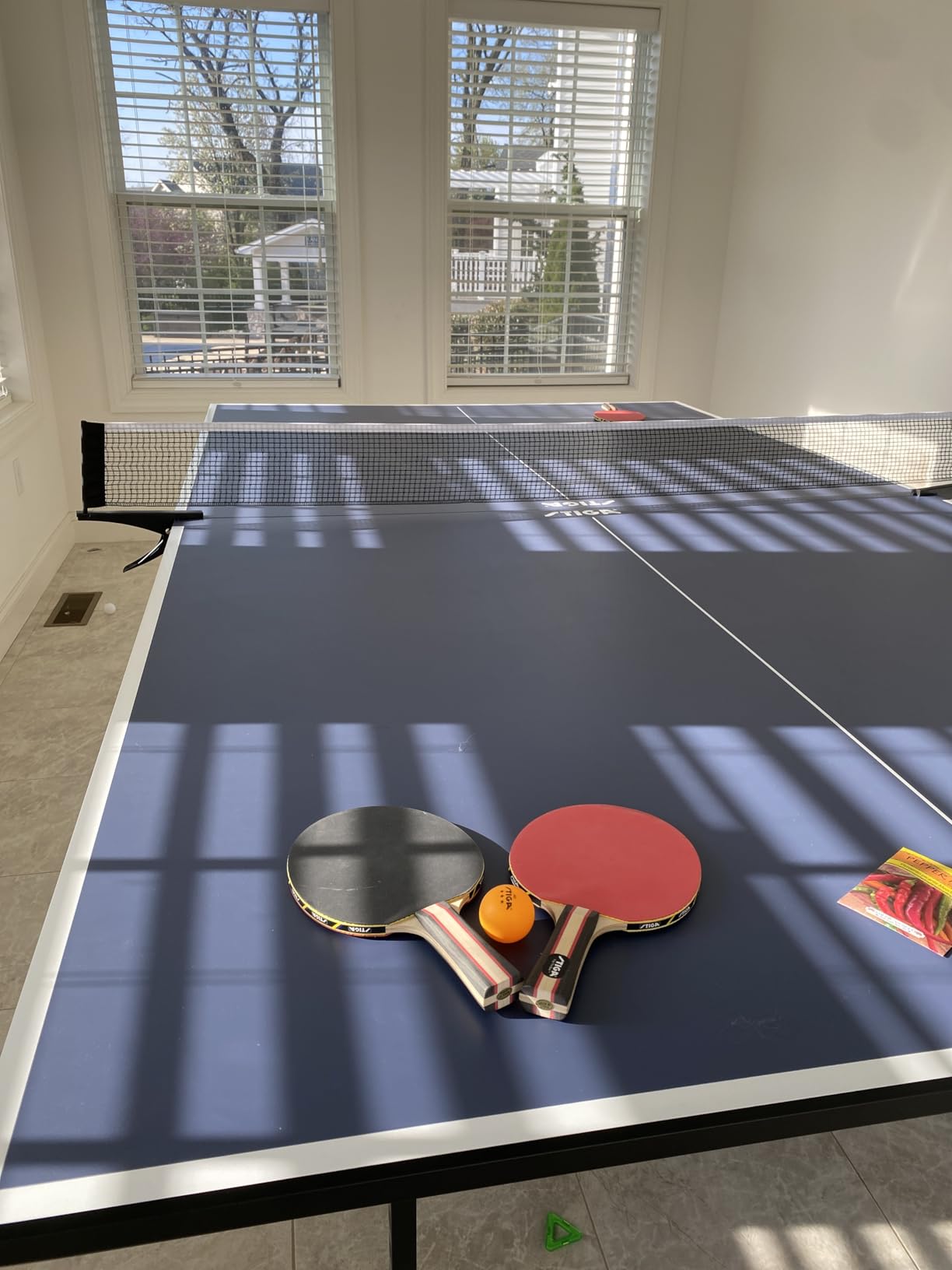 STIGA Performance 2 or 4 Player Table Tennis Set - USATT Approved Rackets and 3-Star Balls - 5-Ply Blade & Flared Handle - Perfect for Skill Development customer photo 1