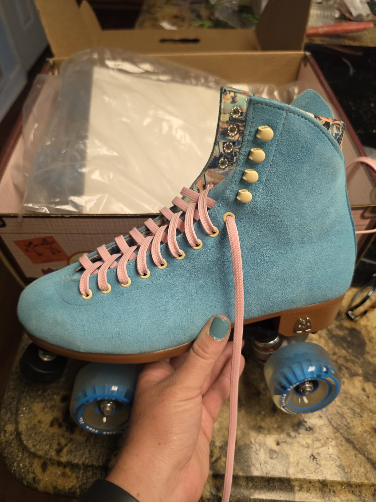 Moxi Lolly Roller Skate - Fashionable Womens Quad Roller Skate customer photo 2