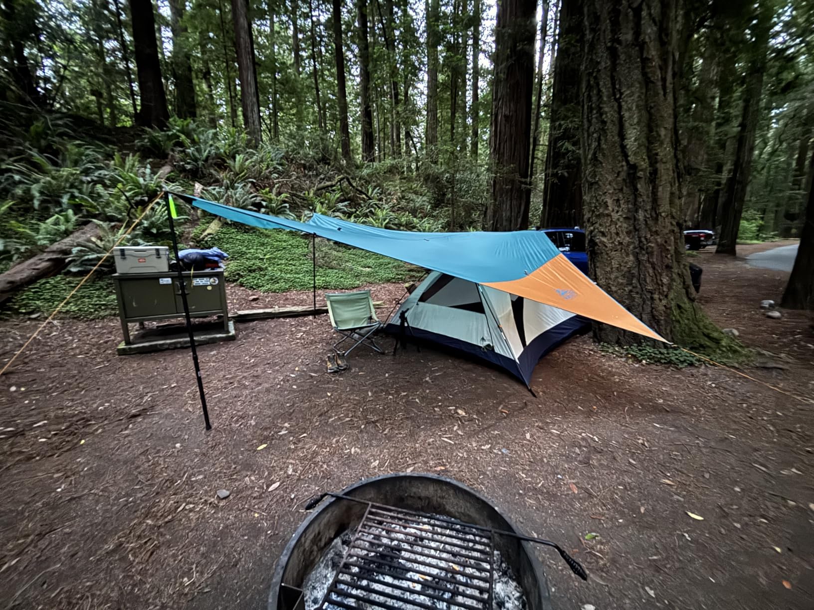 Kelty Noah's Tarp Sun Shelter and Multi-Use Awning Rainfly, Portable Canopy UV Protection, Waterproof + Durable, 3 Sizes for Customized Pitch (12ft) customer photo 1