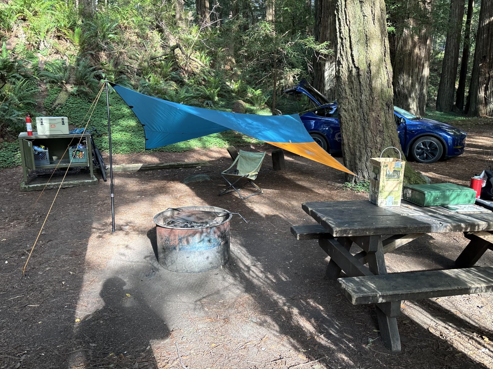 Kelty Noah's Tarp Sun Shelter and Multi-Use Awning Rainfly, Portable Canopy UV Protection, Waterproof + Durable, 3 Sizes for Customized Pitch (12ft) customer photo 2