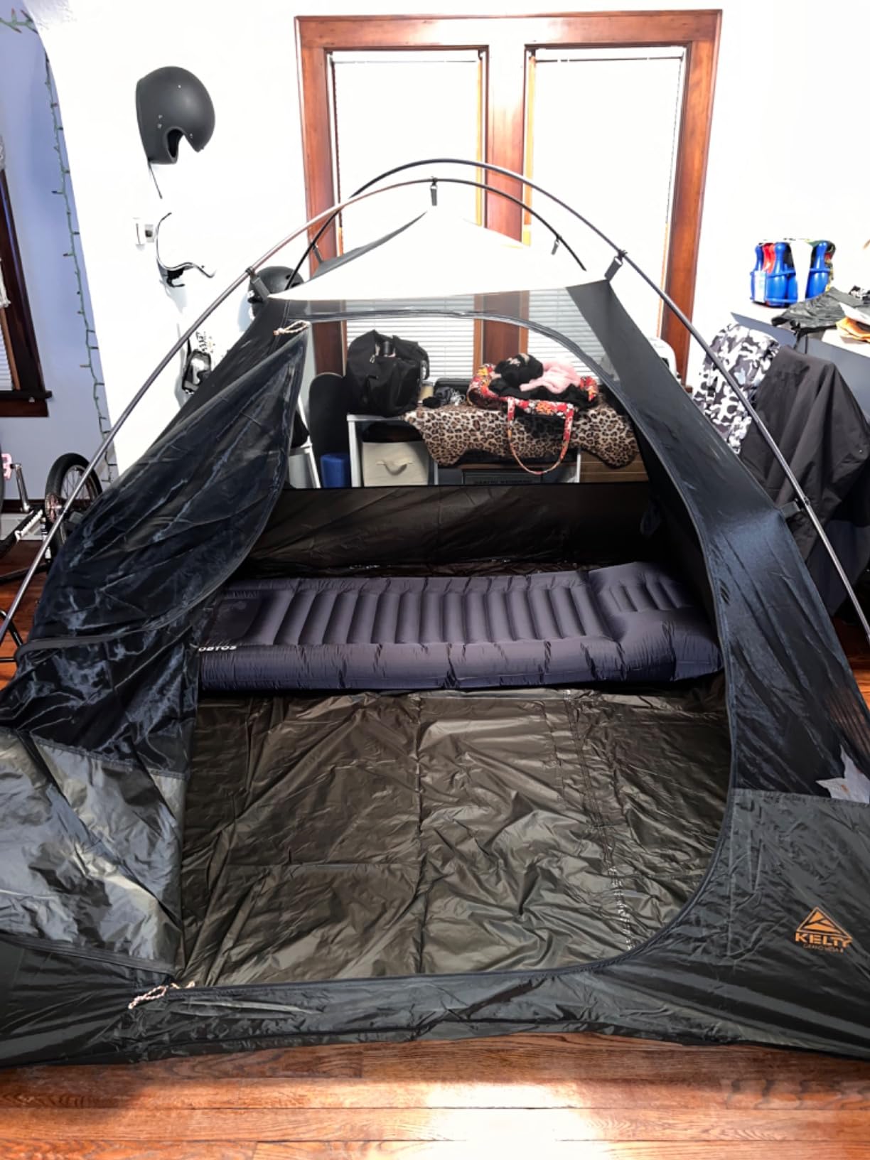 Kelty Grand Mesa 2P or 4P Backpacking Tent - 3 Season Camping, Thru Hiking Shelter, Aluminum Pole Frame, Single Door + Vestibule Model customer photo 1