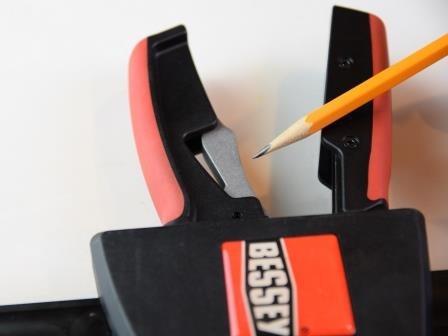 BESSEY EHK SERIES - 600 lb Clamping Force - 12 in - EHKXL12 Trigger Clamp Set - 3.625 in. Throat Depth - Wood Clamps, Tools, & Equipment for Woodworking, Carpentry, Home Improvement, DIY customer photo 2