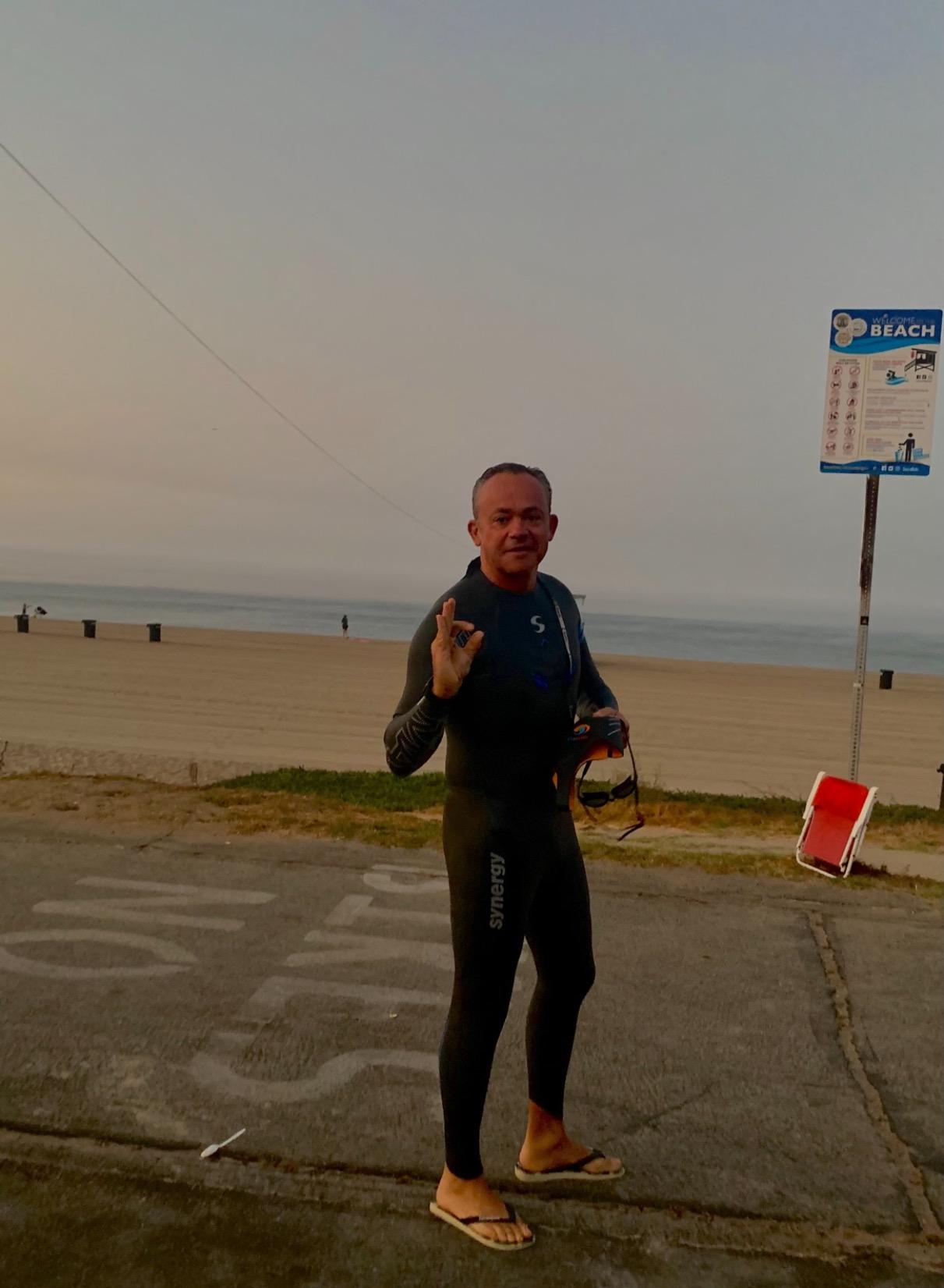 Synergy Triathlon Wetsuit Men's Endorphin Full Sleeve Neoprene for Open Water Swimming customer photo 2
