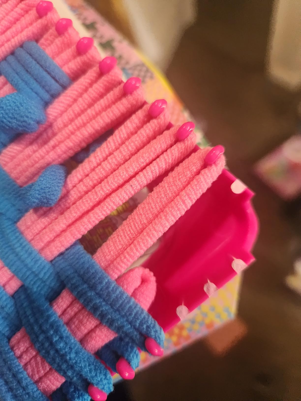 PREBOX Weaving Loom Kit Toys for Kids and Adults, Potholder Loops Crafts for Girls Ages 6 7 8 9 10 11 12, 7