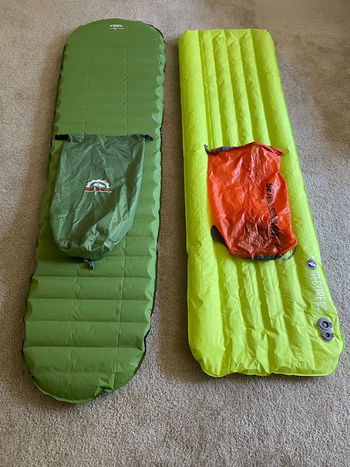 Gear Doctors ApolloAir 5.2 R-Value Ultralight Insulated Inflatable Camping Sleeping Pad - Backpacking Sleeping Pad - Camping Mattress Compact Lightweight customer photo 2
