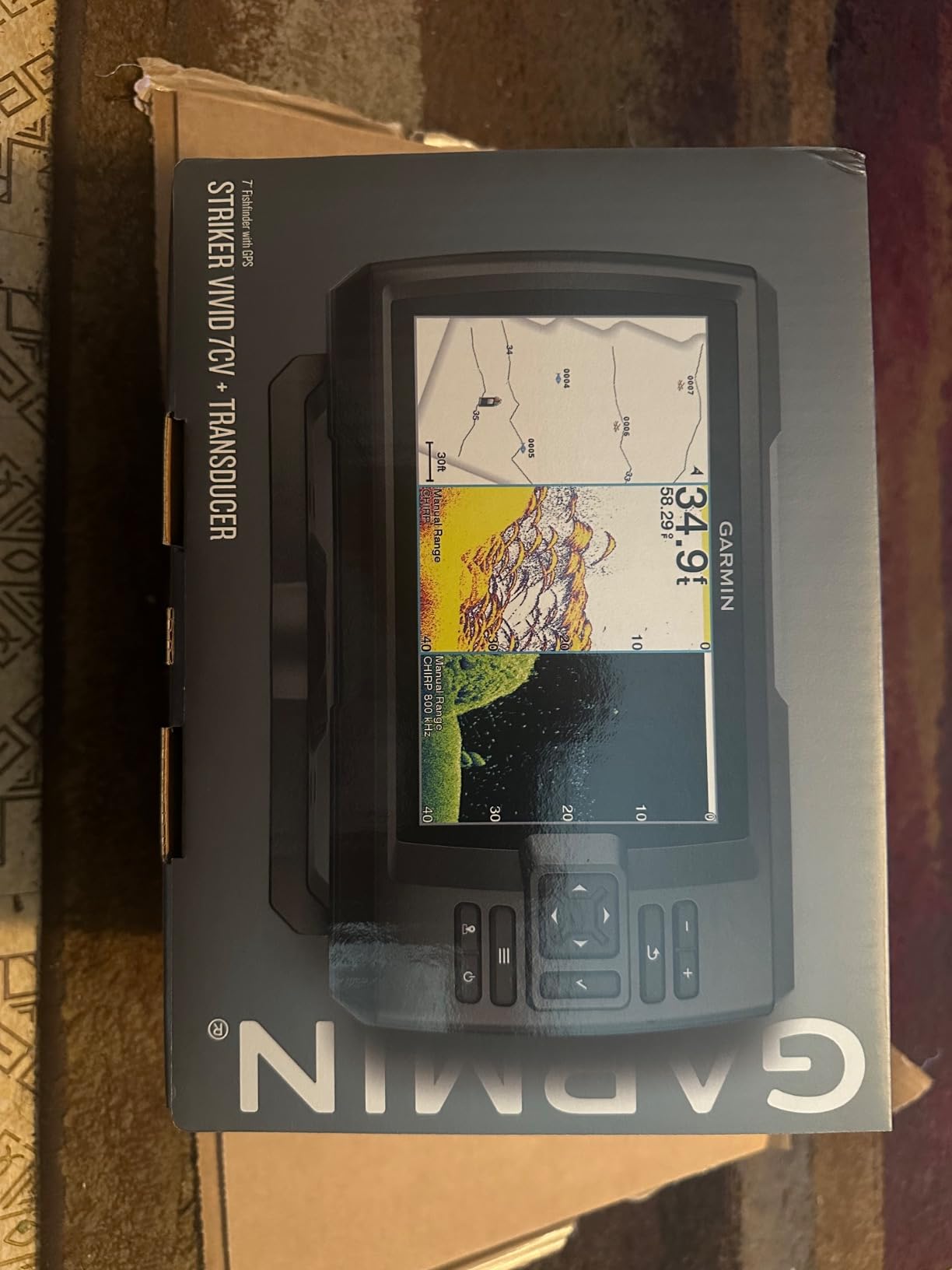 Garmin Striker Vivid 7cv, U.S. with GT20-TM Transducer - Easy-to-Use 7-inch Color Fishfinder and Sonar Transducer customer photo 2