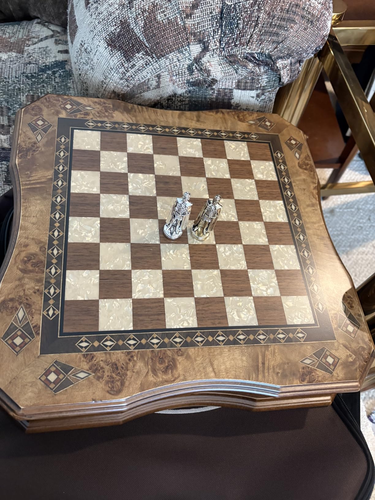 Handmade Chess Set Mosaic Art 15