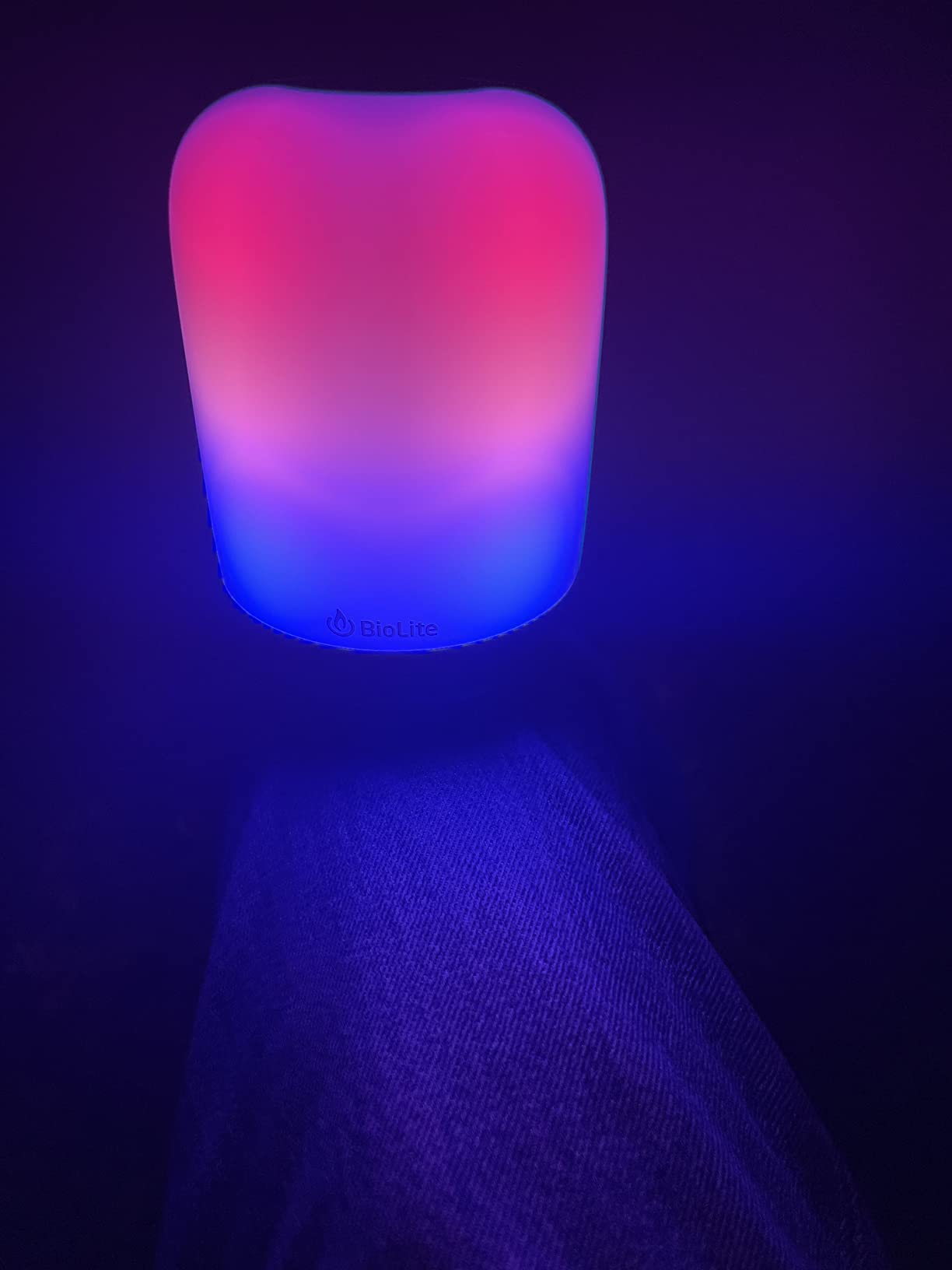 BioLite Alpenglow Multicolor USB Lantern with Rechargeable Battery and Charging Port, AlpenGlow 500 customer photo 2