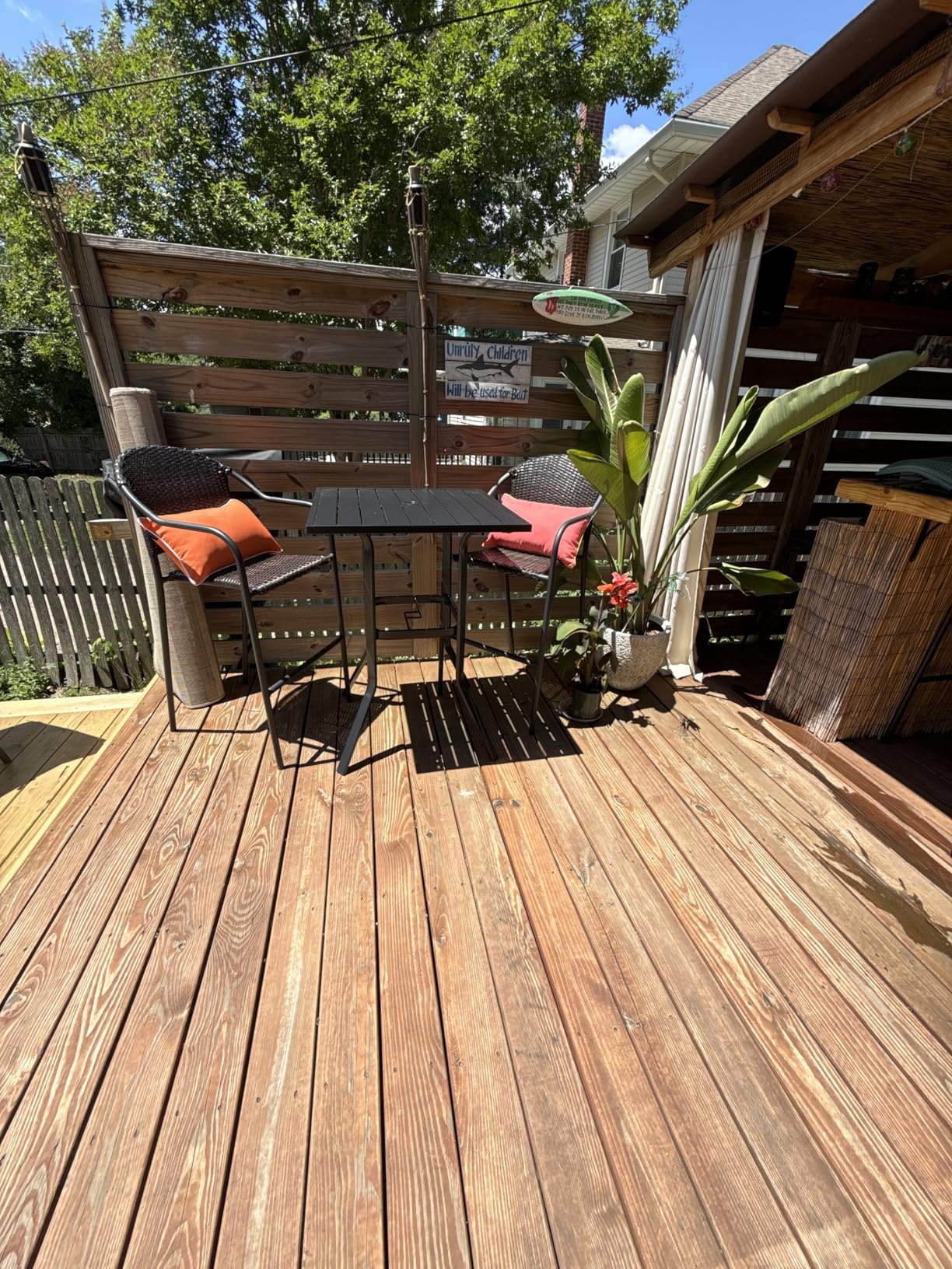 Incbruce Patio High Bar Table, 39