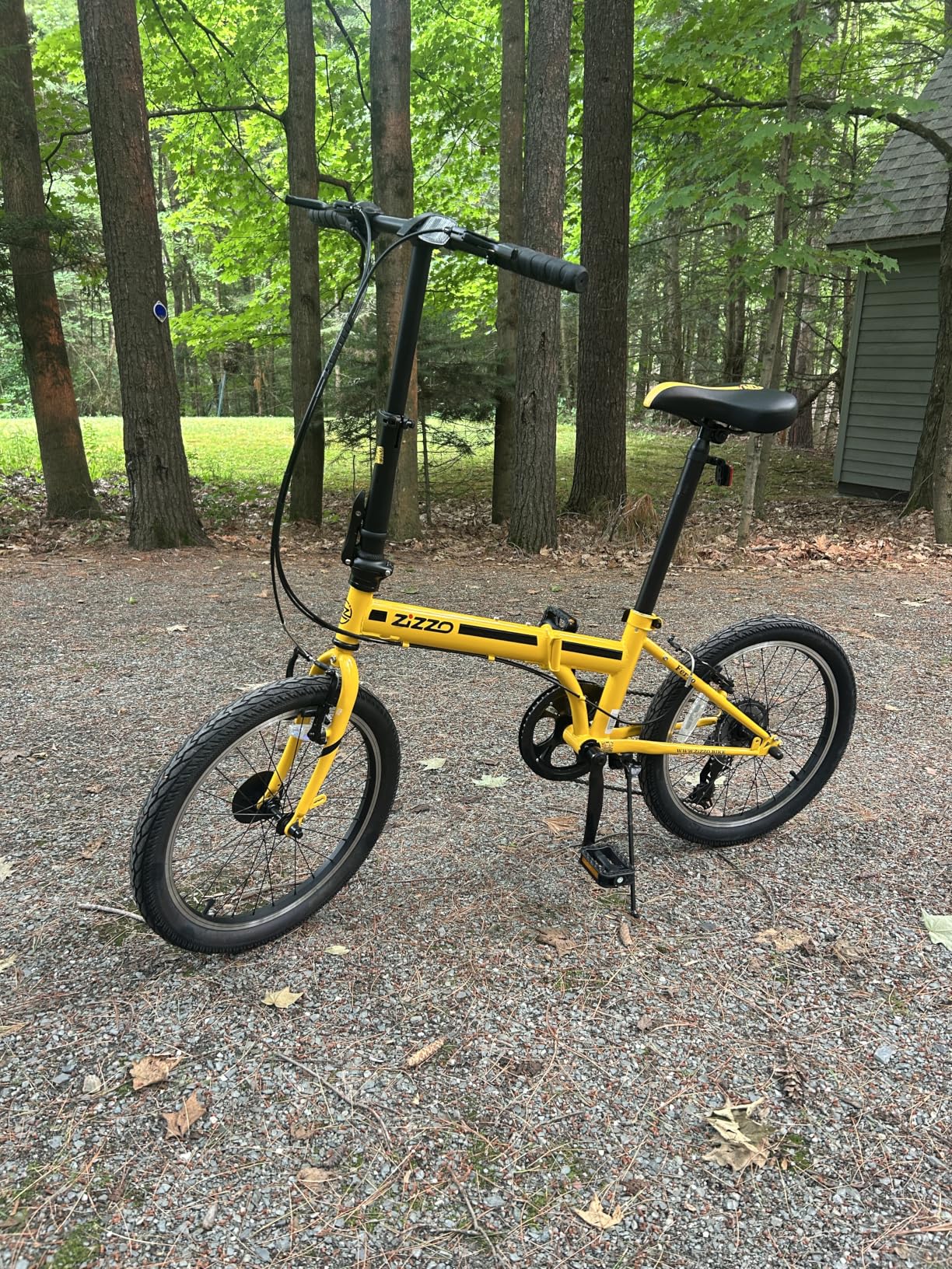 ZiZZO Ferro 20 inch Folding Bike, 7-Speed with Adjustable Stem customer photo 2