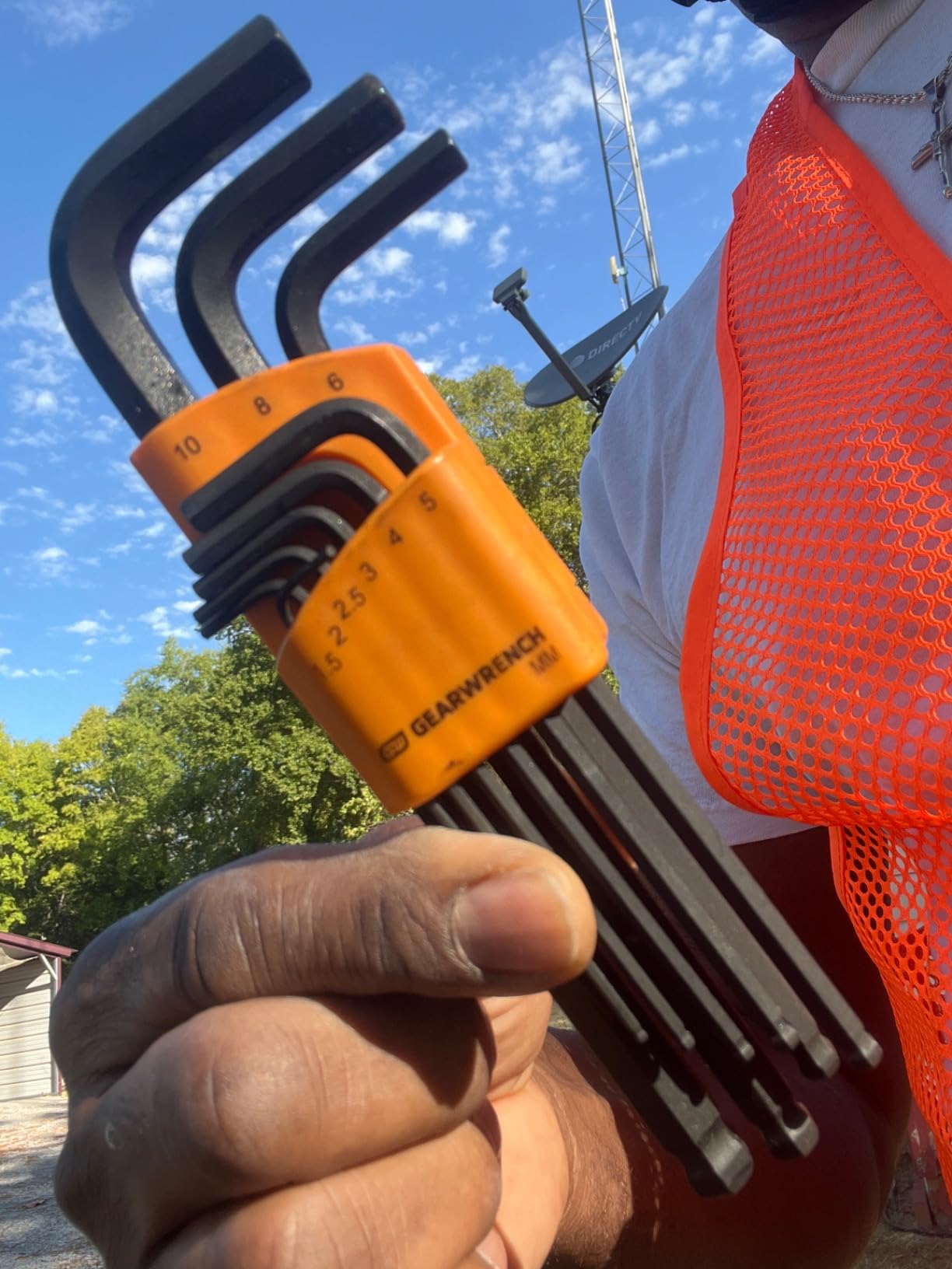 GEARWRENCH 9 Piece Metric Ball End Long Arm Hex Key Set - 83521 customer photo 1