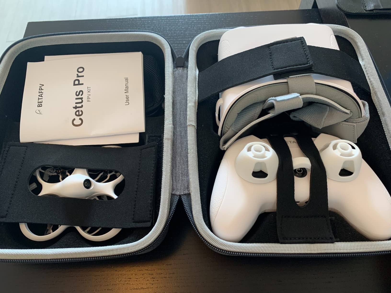 BETAFPV Cetus Pro FPV Kit, LiteRadio 2 SE Transmitter, VR02 FPV Goggles | Altitude Hold, Emergency Landing, Self Protection, Support FPV Simulator Practice for Beginners to Fly Faster Further-Mode 2 customer photo 2