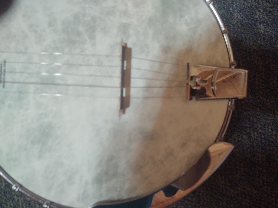 Mulucky 5 String Open Back Banjo MB1101, Maple 24 Brackets Remo Head Kit customer photo 2