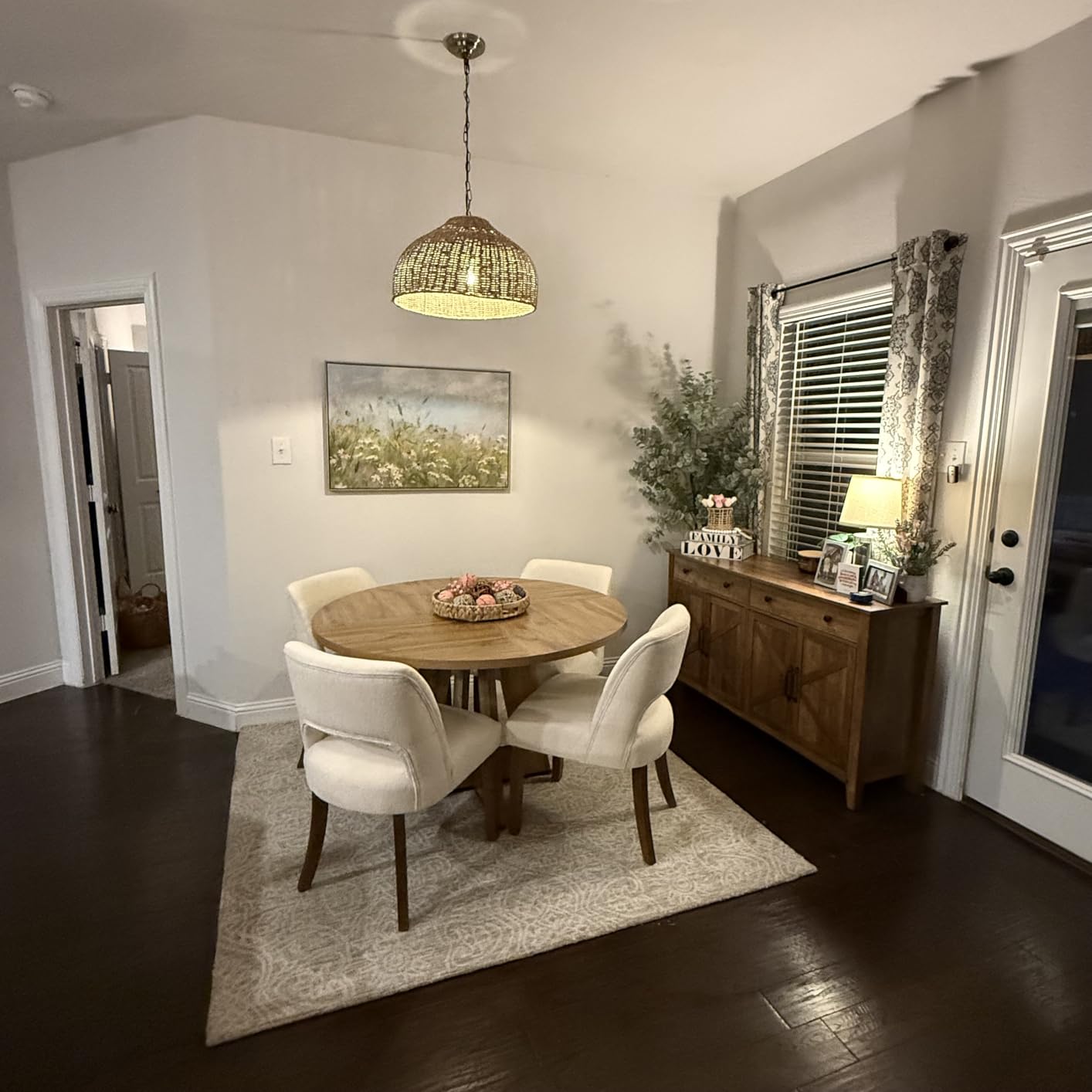 SAFAVIEH Area Rug 8x10 - Metro Collection - Large - Natural & Ivory, Handmade Wool, Ideal for Living Room, Bedroom, Dining Space (MET998A) customer photo 2