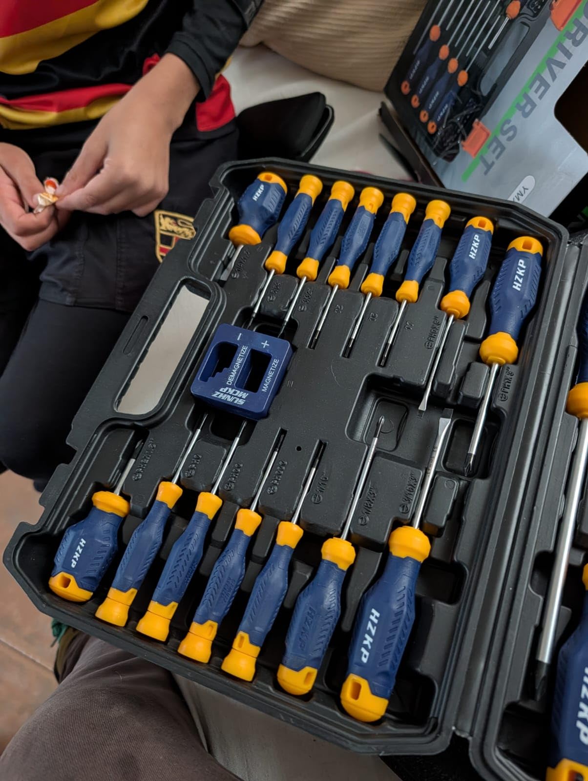 SUNHZMCKP Magnetic Screwdriver Set 66-Piece, S2-Alloy Tool Steel, Includes Slotted/Phillips/Torx Mini Precision Screwdrivers customer photo 1