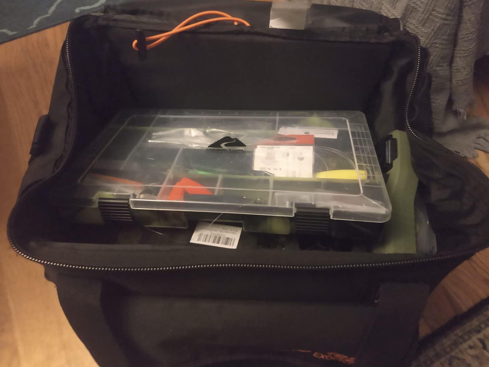 Pelican Exocrate Fishing Bag - Large Saltwater Resistant Fishing Bag - Kayak Fishing Tackle Storage Bag customer photo 2