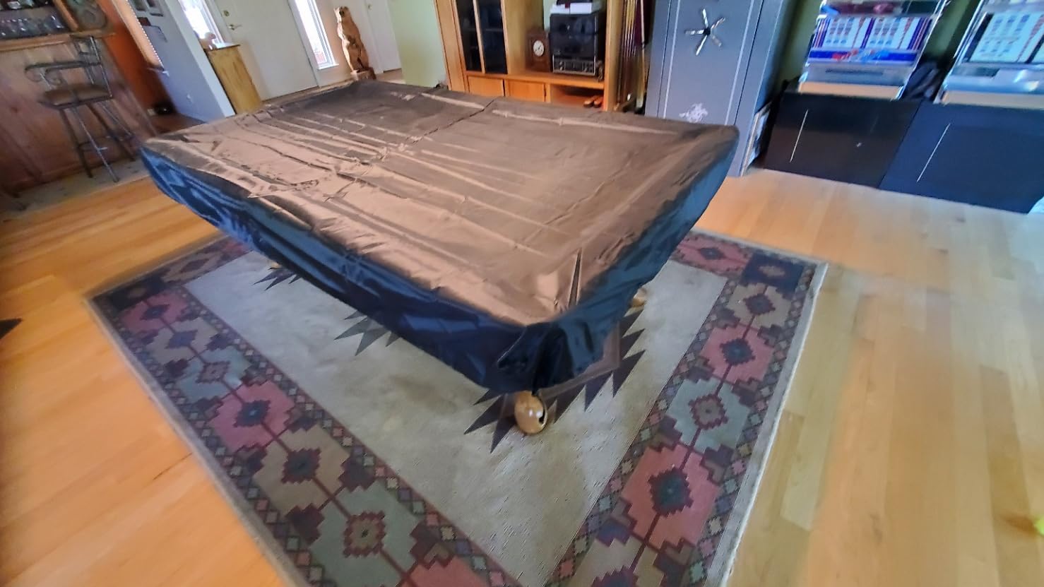 7 Foot Billiard Pool Table Cover with Storage Bag | for Pool Table customer photo 2