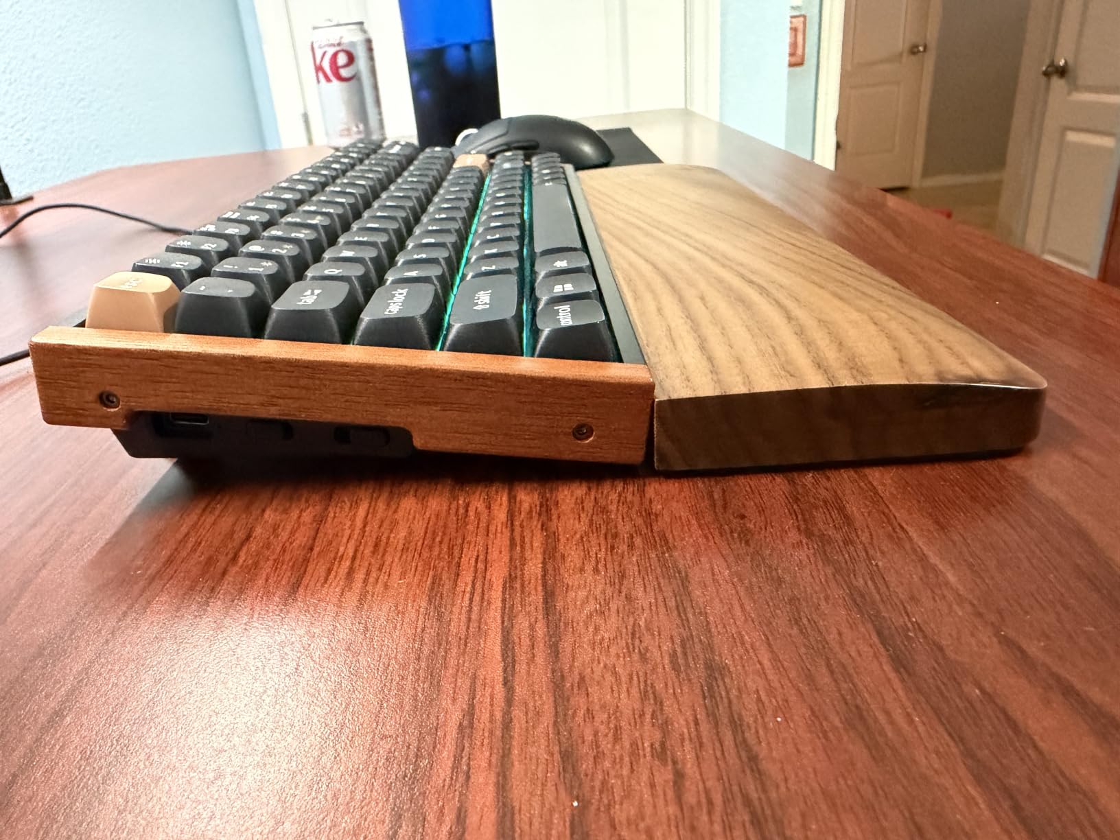 GK GAMAKAY Wooden Wrist Rest Pad, 12.8