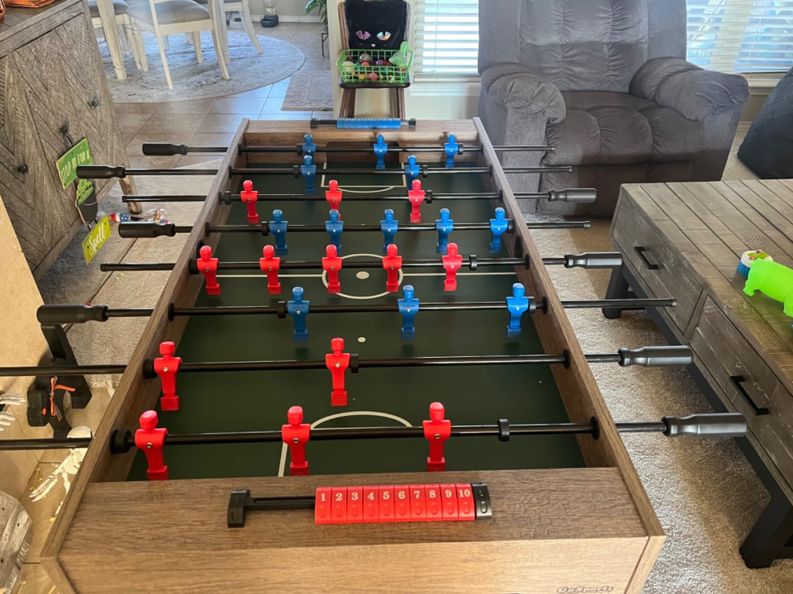 GoSports 48 Inch Foosball Table for Home, Office or Game Room - Choose Color customer photo 2