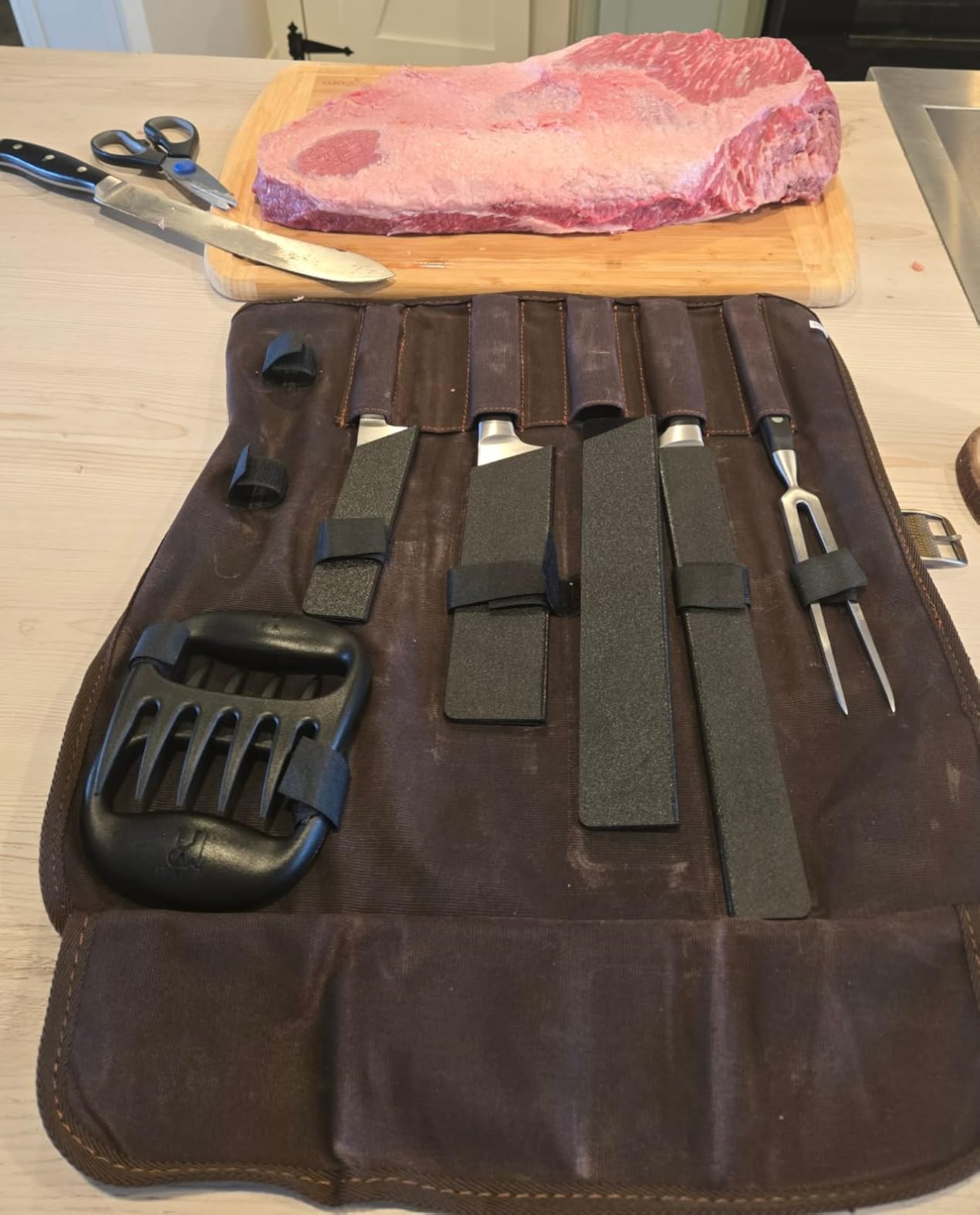 Henckels Forged Accent 9-Pc Carving Tool Set, BBQ Accessories | Backyard BBQ Essentials for Carving, Serving & Grilling. Durable Stainless Steel, Easy Cleanup. customer photo 1