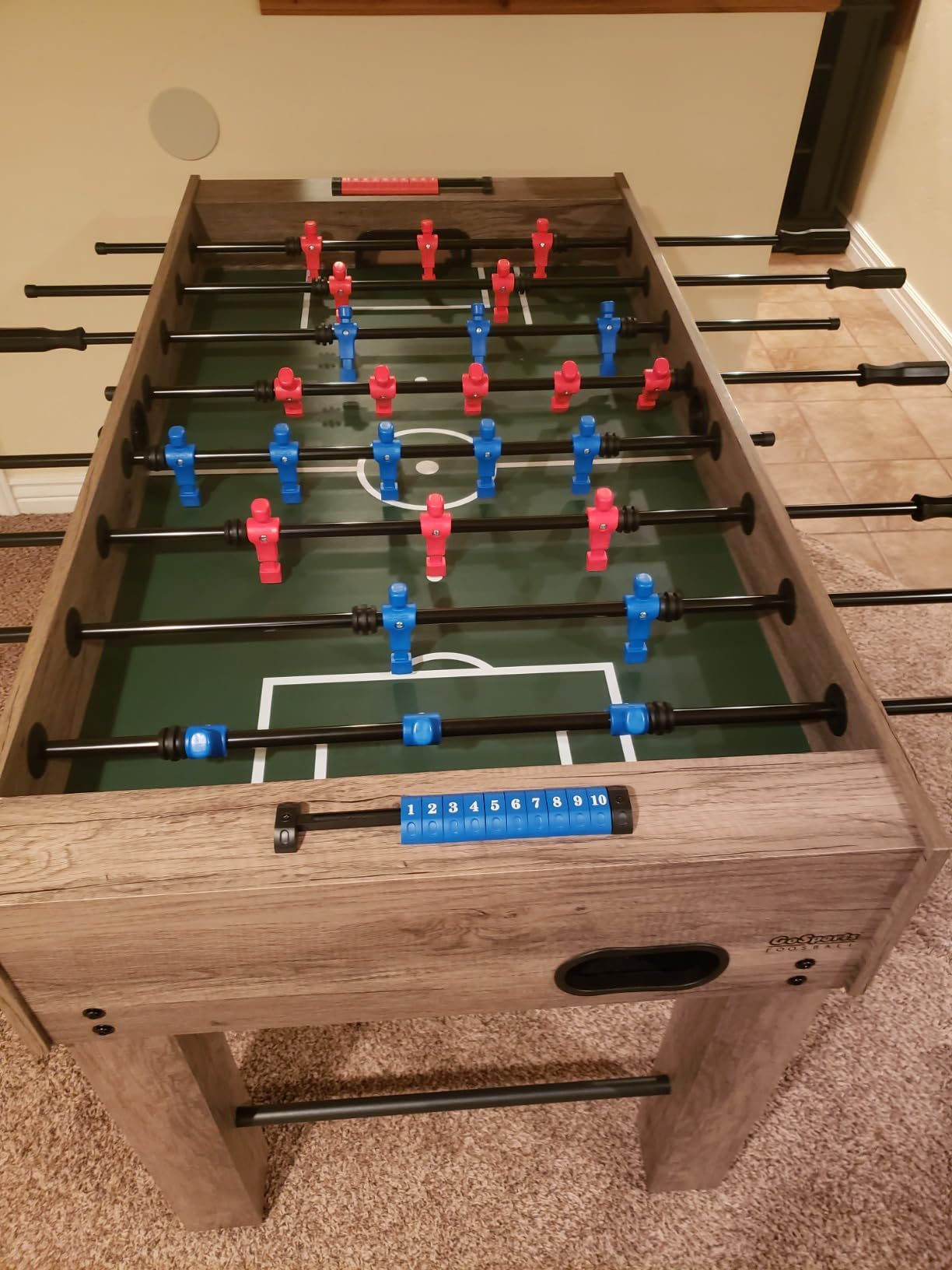 GoSports 54 Inch Full Size Foosball Table for Adults - Perfect for Home, Office or Game Room - Choose Color customer photo 2