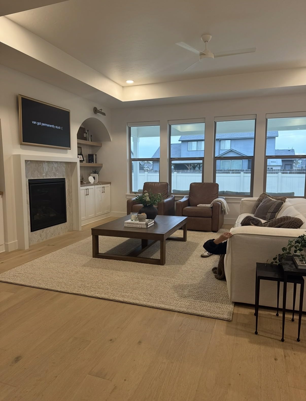 SAFAVIEH Area Rug 8x10 - Natura Collection - Large - Beige & Ivory, Handmade Wool Blend, Textured Design, Ideal for Living Room, Bedroom, Dining Space (NAT425B) customer photo 2
