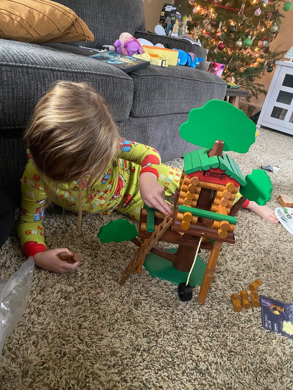 Lincoln Logs 2 Tiered Tree House Building Set, Educational Toy, Gift for Kids, Girls and Boys, STEM Retro Classic Toy customer photo 2