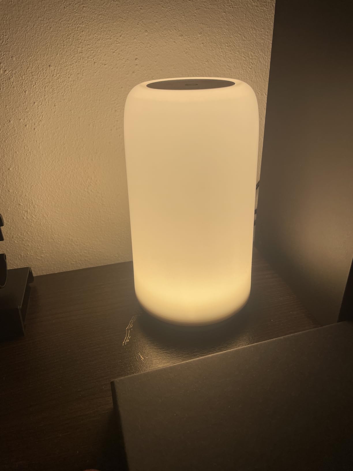 Touch Bedside Table LED Lamp, [Sleek Design & RGB Mode] Multi-Color Dimmable with Warm White Lights, Birthday Gifts for Women Mom, Smart Nightstand Small Lamp for Bedroom Living Room Home Decor customer photo 2
