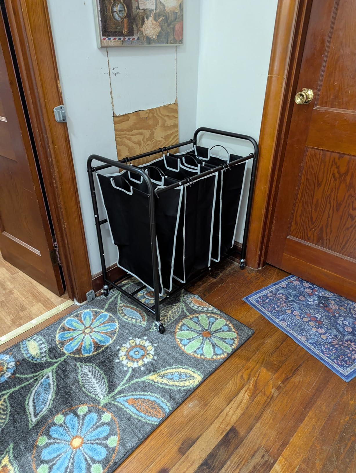 ROMOON Laundry Sorter Hamper 3 Section, Divided Laundry Basket Organizer customer photo 1