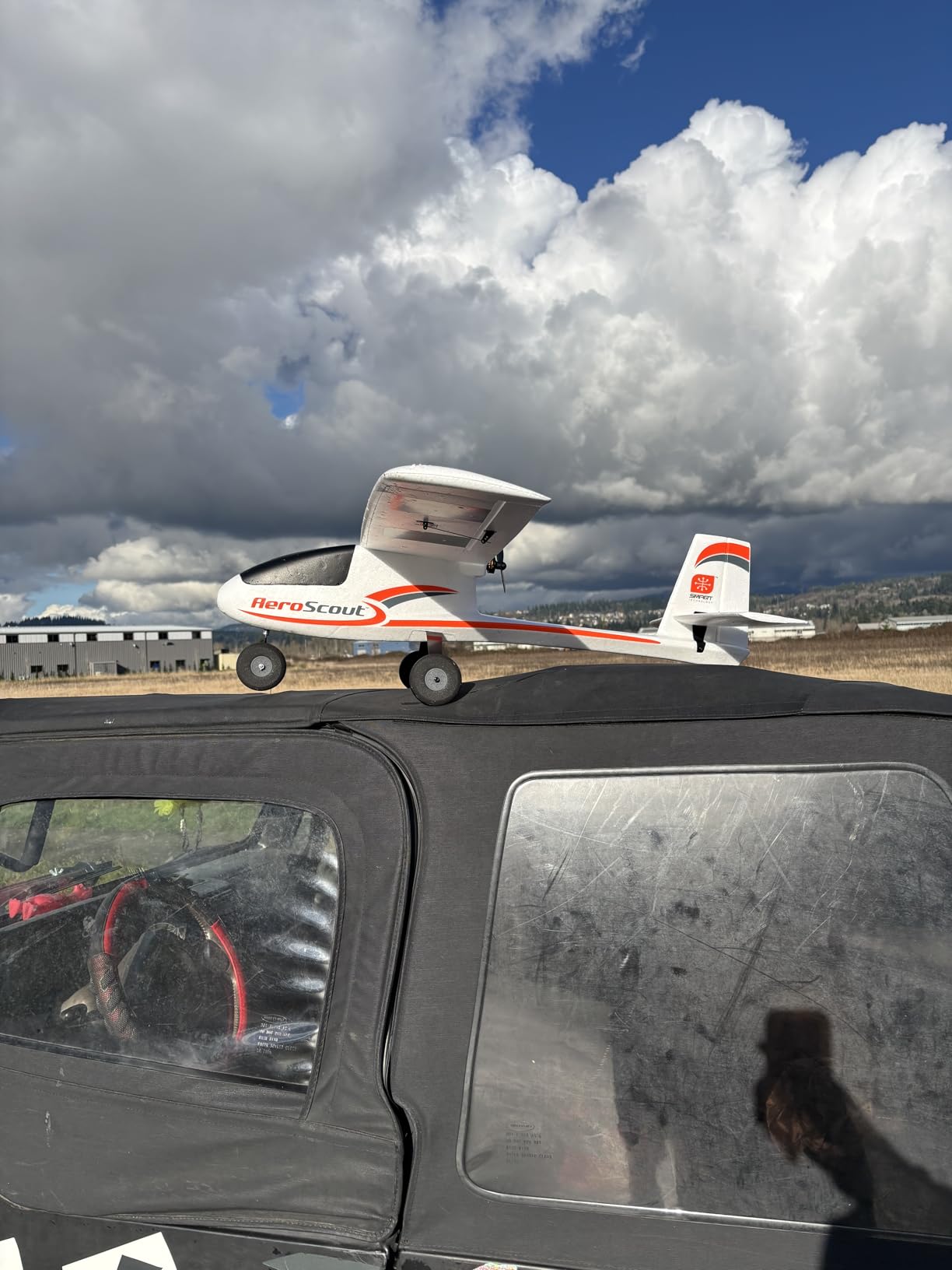 HobbyZone RC Airplane AeroScout S 2 1.1m RTF Basic with Safe Technology, HBZ380001 customer photo 1