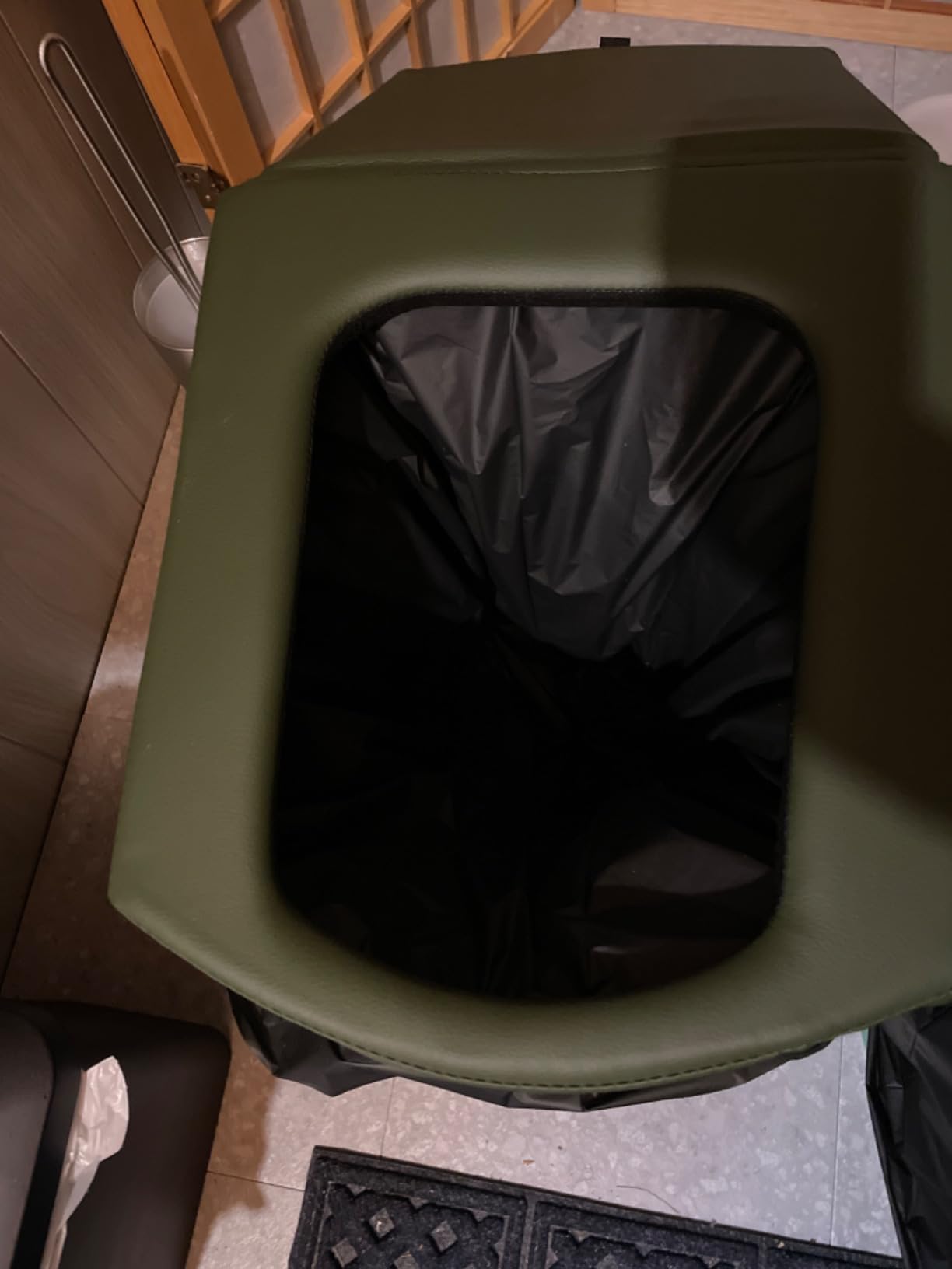 Sckee 2026 Upgraded XL Portable Toilet for Adults, Tall Camping Toilet with Lid and Convenient Carry Bag customer photo 2