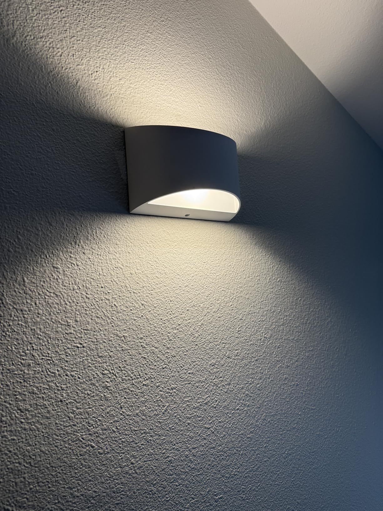 Aipsun 2 Pack Brushed Gold Wall Sconce Indoor Wall Lights Hardwired Up and Down Wall Mount Light for Living Room Bedroom Hallway Corridor Conservatory Warm White 3000K(with G9 Bulbs) customer photo 1