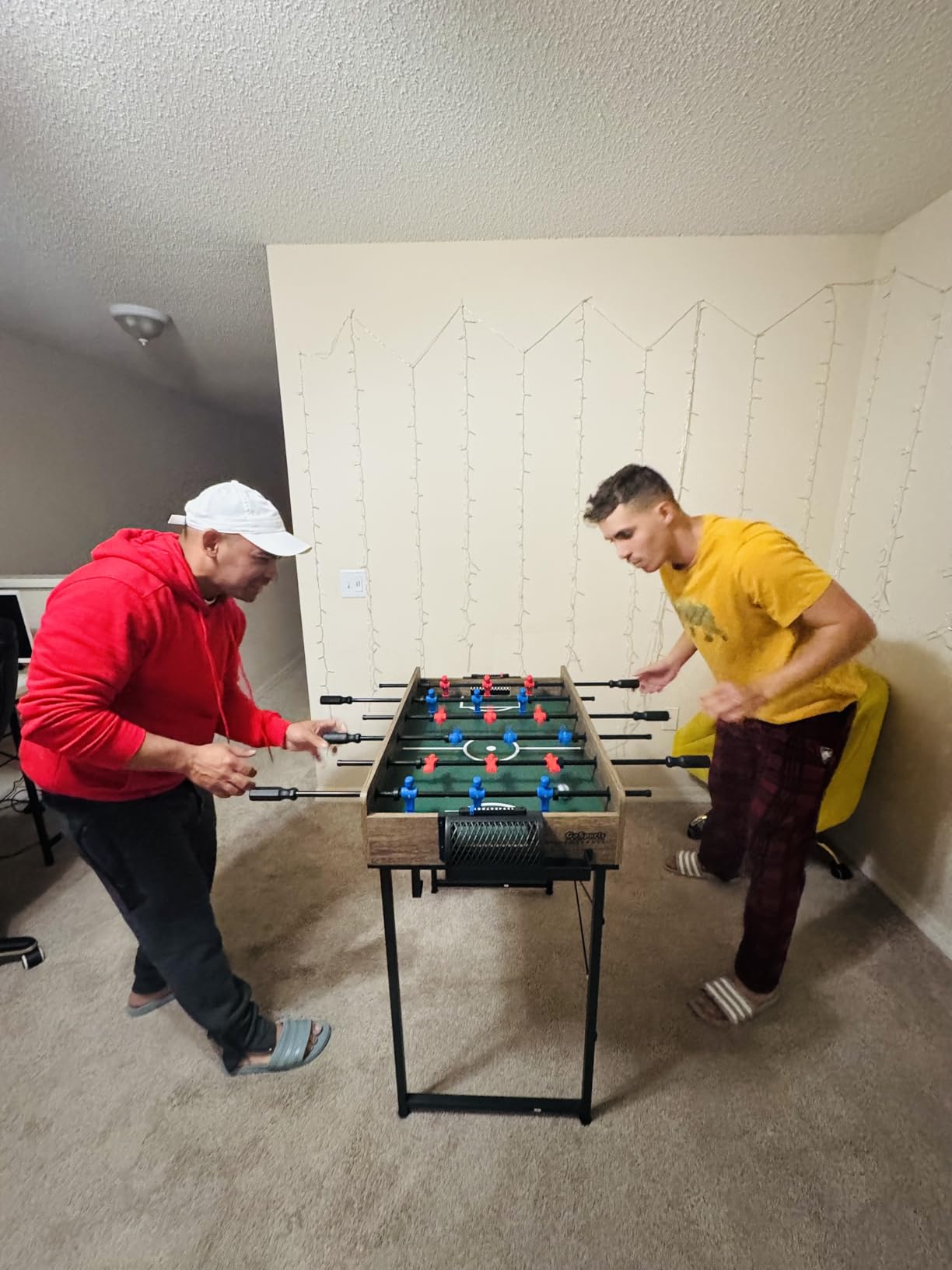 GoSports 32 Inch Tabletop Foosball Game Set - Oak or Black | Tabletop customer photo 1