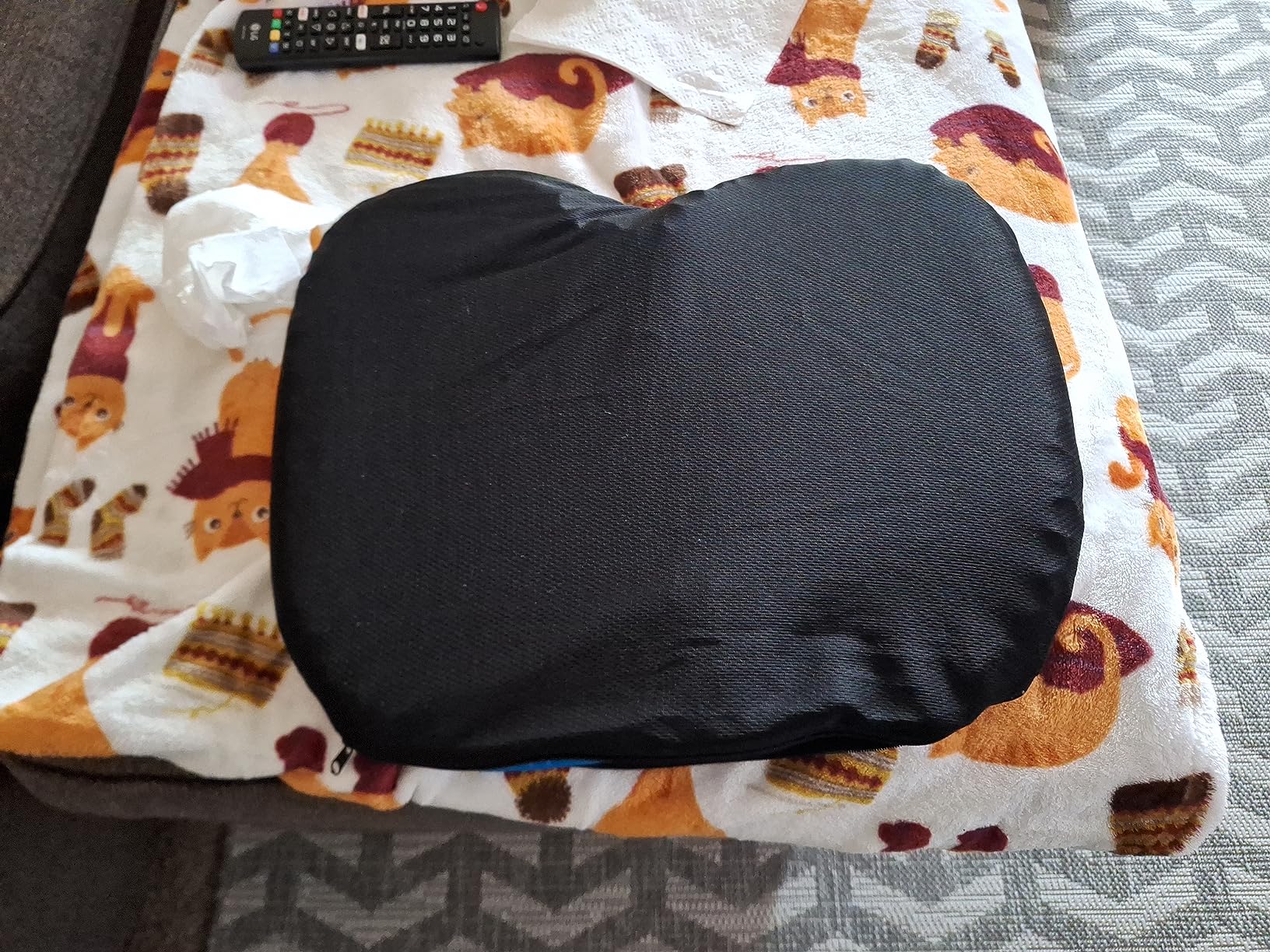NEW-Vi Anti-Slip Kayak Seat Cushion - Waterproof Thicken Gel Boat Kayak Canoe Rowing Stadium Pad for Sit in Kayak Chair Kayak Accessories Equipment Gear for Fishing Kayak customer photo 2