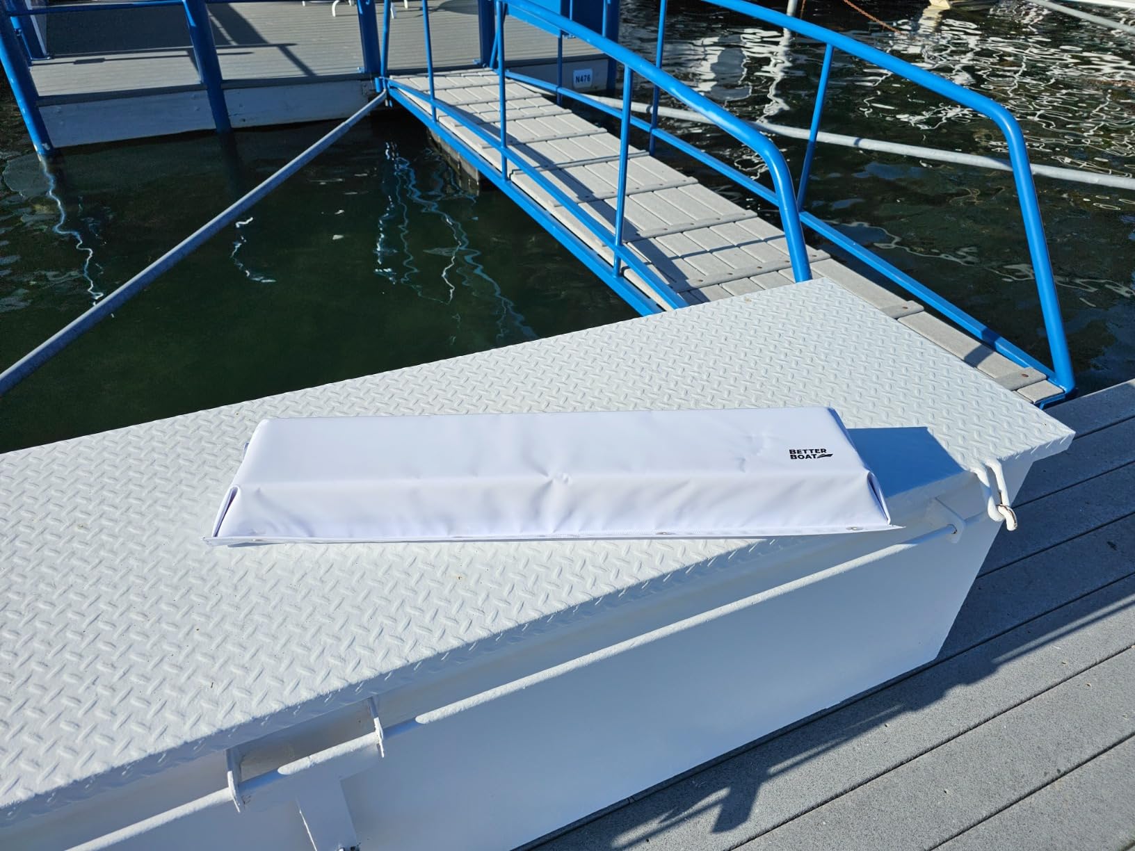 Better Boat Dock Bumpers, 6x4 Inch High Density Foam Boat Dock Bumper Guards customer photo 1