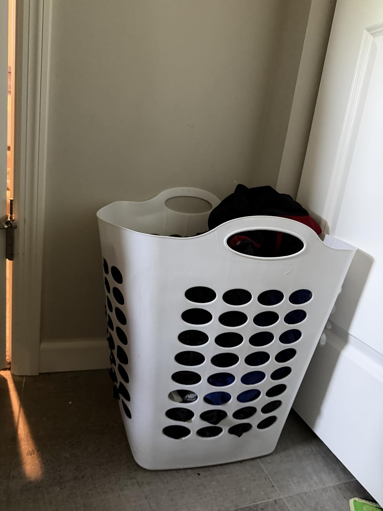 STO STO Laundry Hamper 2 Section, 100L Rolling Laundry Sorter Cart with Removable and Washable Liner Bag, Clothes Hamper with Wheels and Metal Handle for Laundry Room and Bedroom customer photo 2